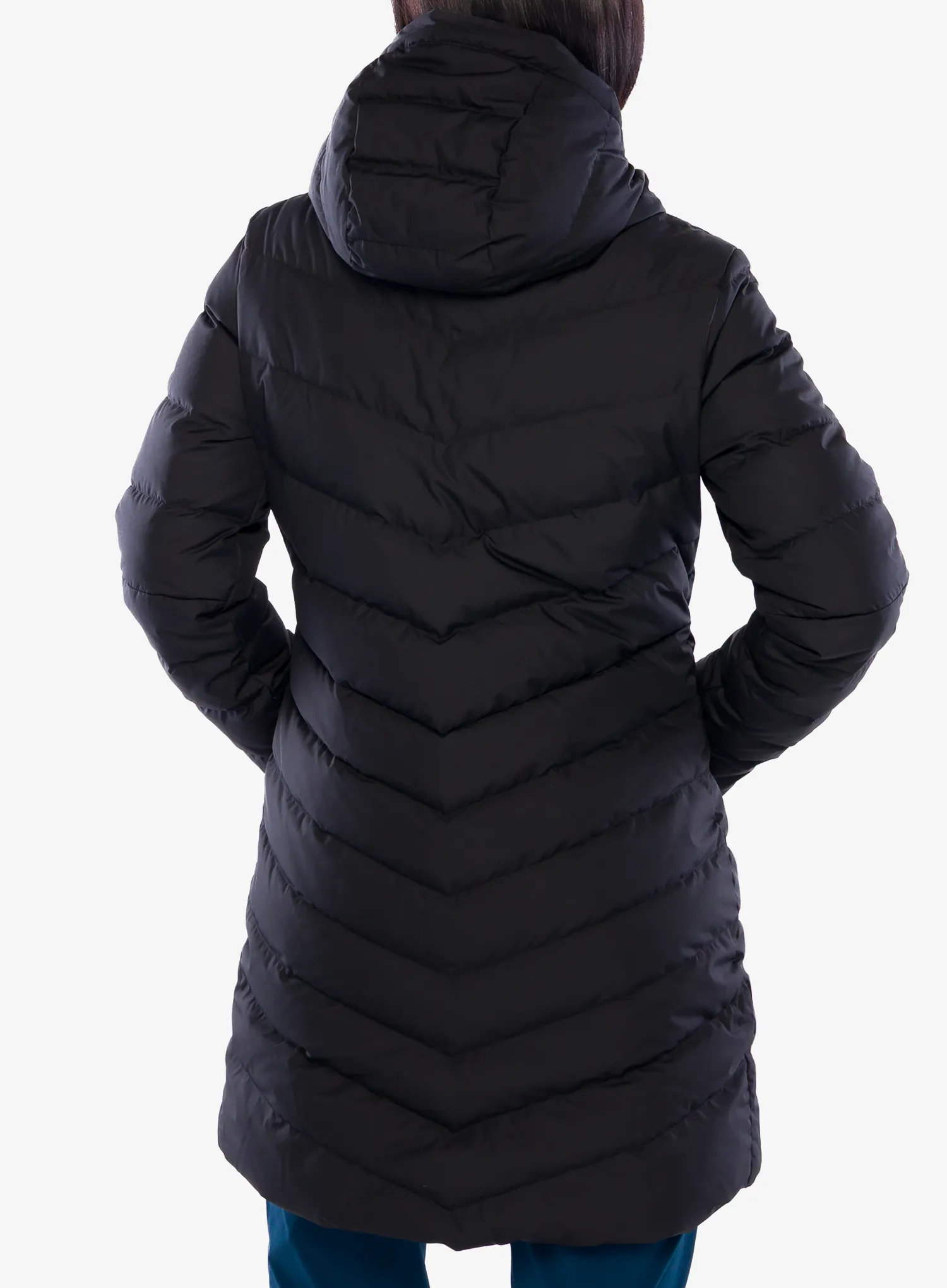 Dámský péřový kabát Vaude Annecy Down Coat - black uni