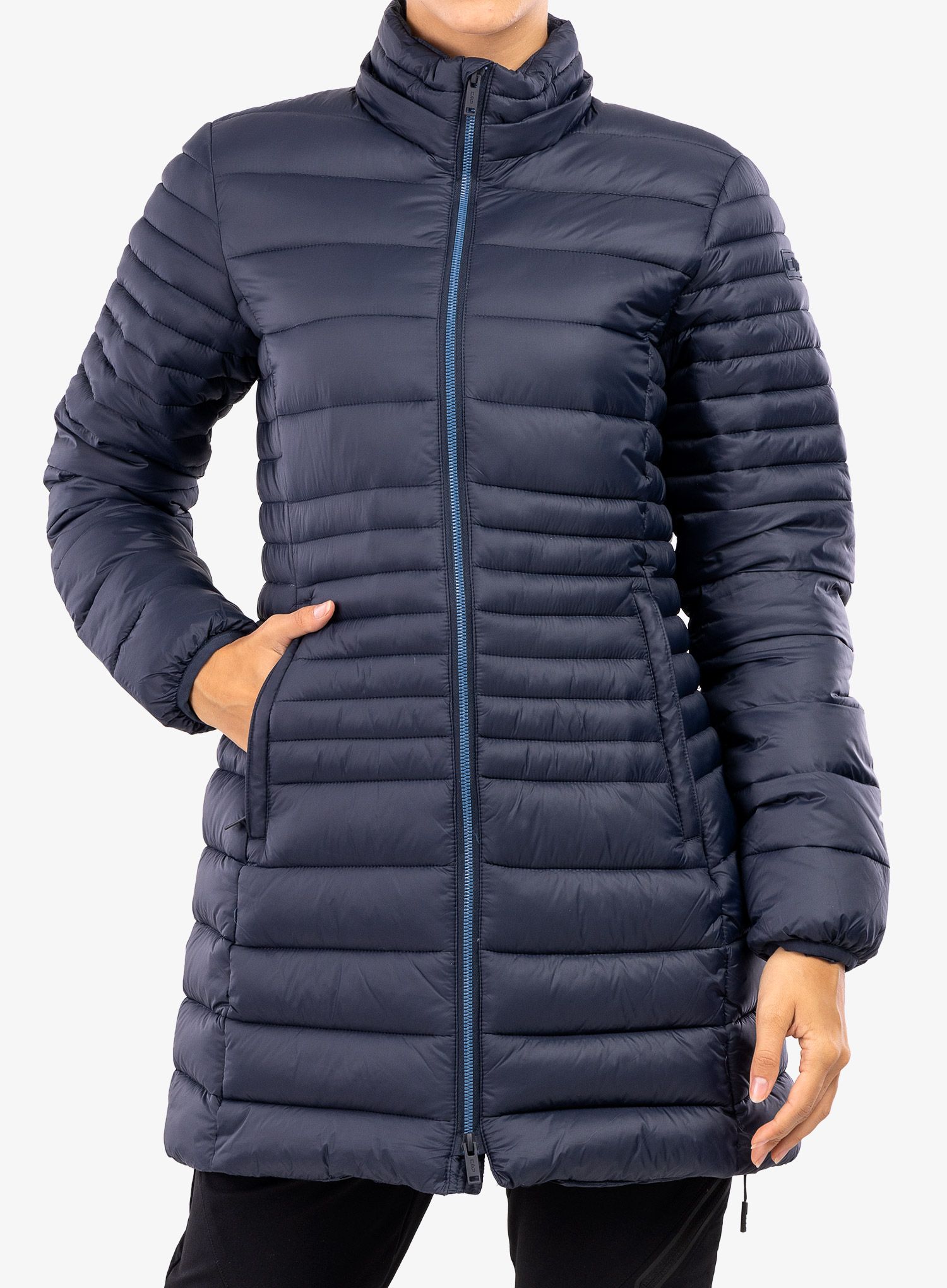 Dámsky izolovaný kabát CMP Willow Parka - b.blue/sea