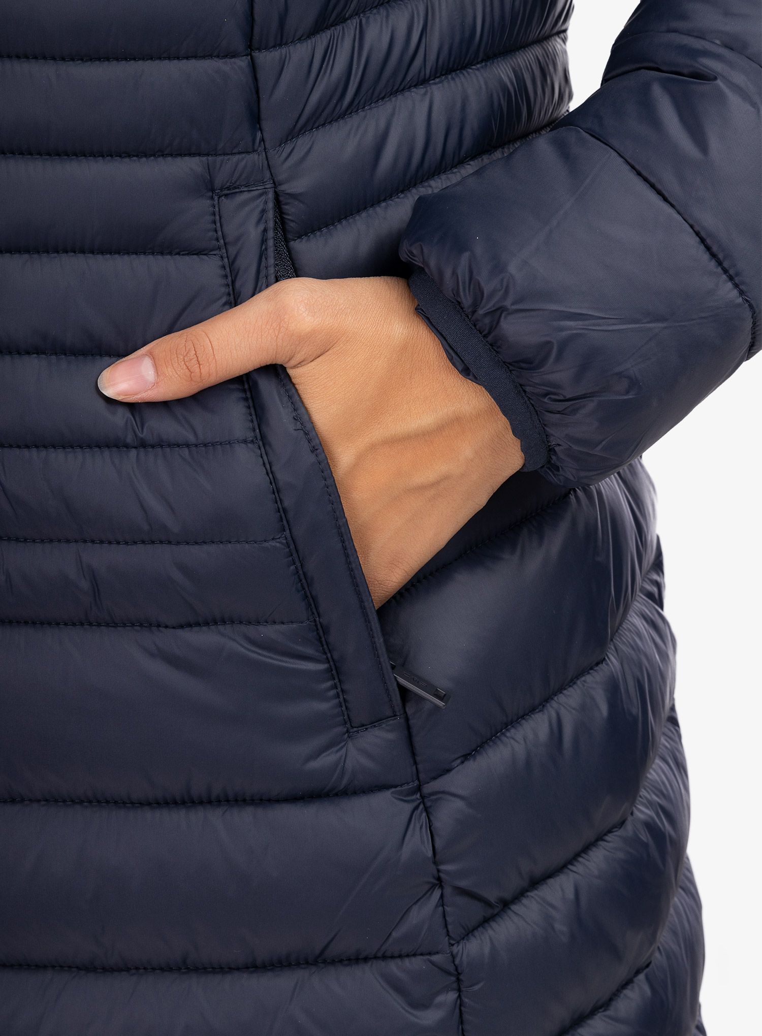Dámsky izolovaný kabát CMP Willow Parka - b.blue/sea
