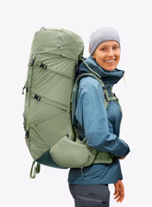 Dámský batoh Deuter Aircontact Core 55 + 10 SL - grove/ivy
