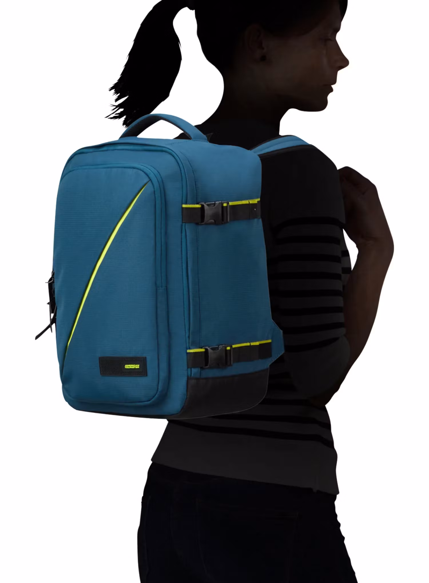 Batoh do letadla American Tourister Take2cabin S - harbor blue