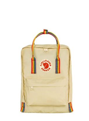 Batoh Fjallraven Kanken Rainbow - light oak/patt