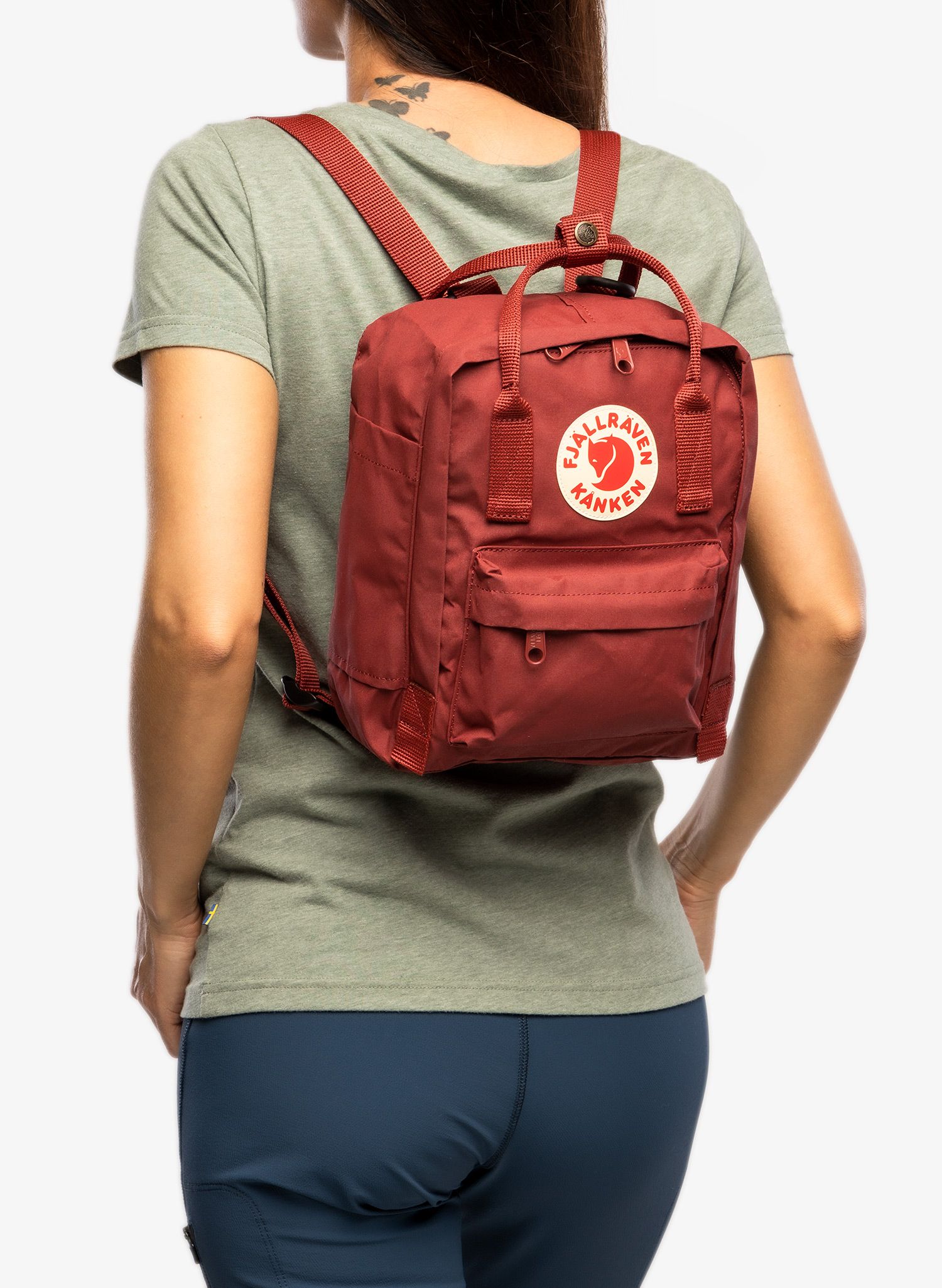 Městský batoh Fjallraven Kanken Mini - ox red