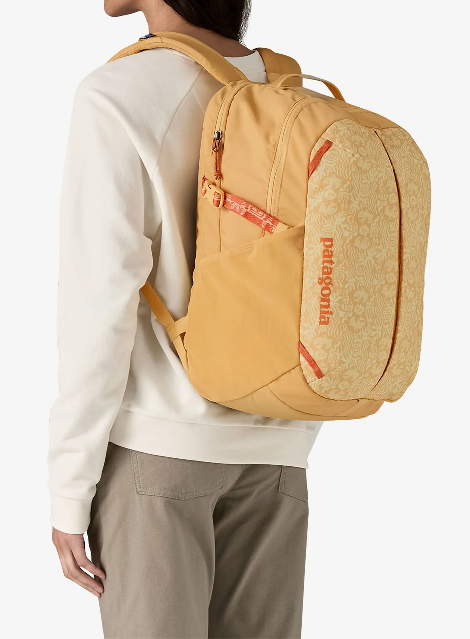 Městský batoh Patagonia Refugio Day Pack 26L - mountain breeze/butter yellow