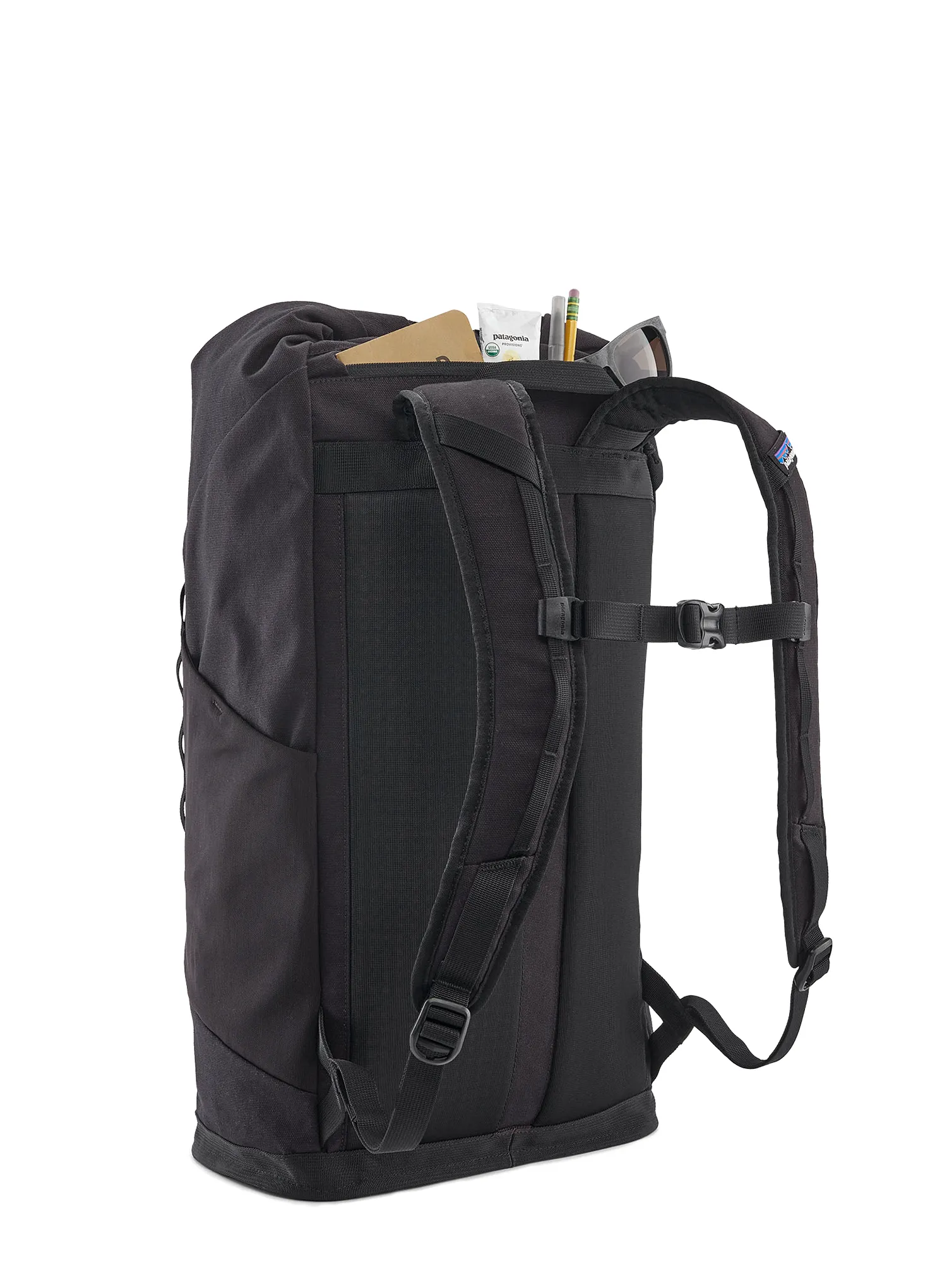 Batoh na notebook Patagonia Fieldsmith Roll Top Pack - black