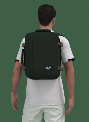 Cestovní batoh do letadla CabinZero Classic 28 L - black sand