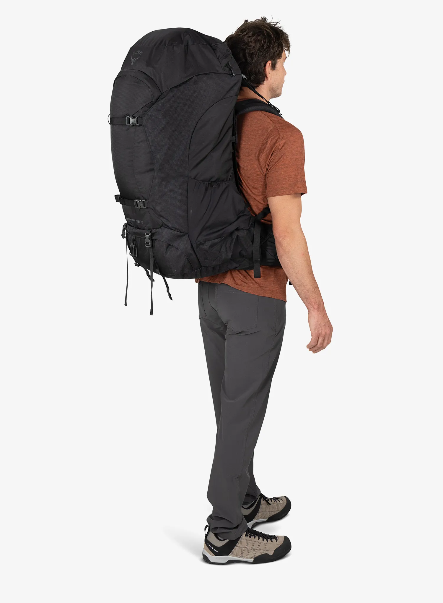 Cestovní batoh Osprey Farpoint Trek 70 - black/black