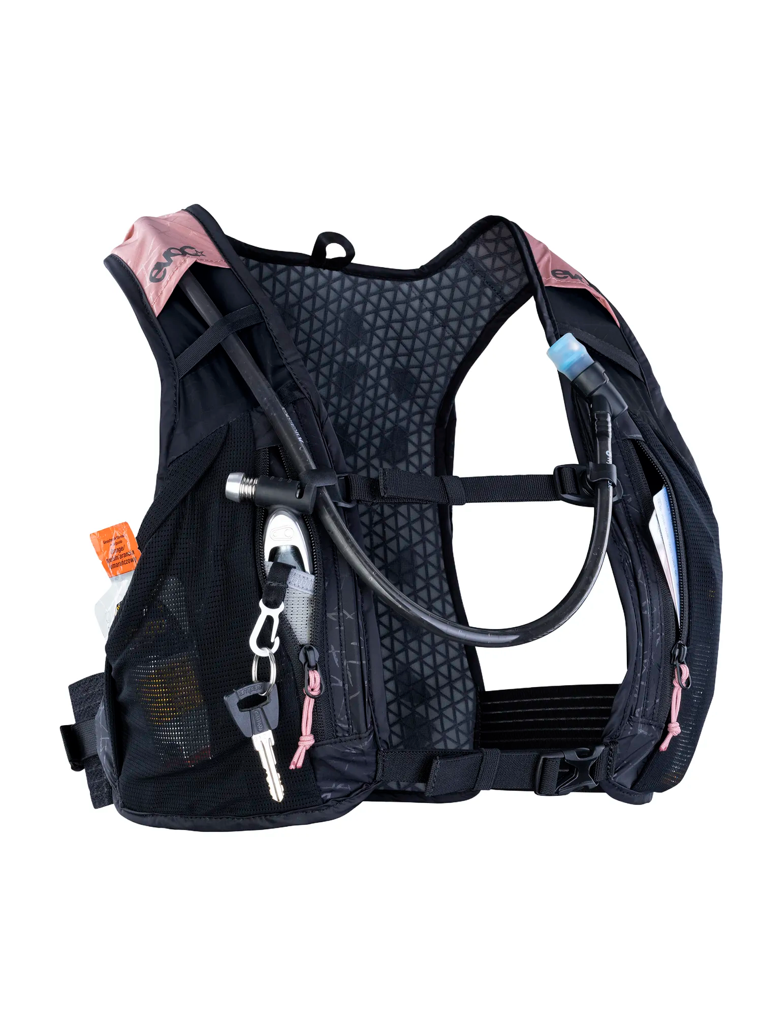 Batoh na kolo Evoc Hydro Pro 6 + Hydration Bladder 1,5 - dusty pink/black