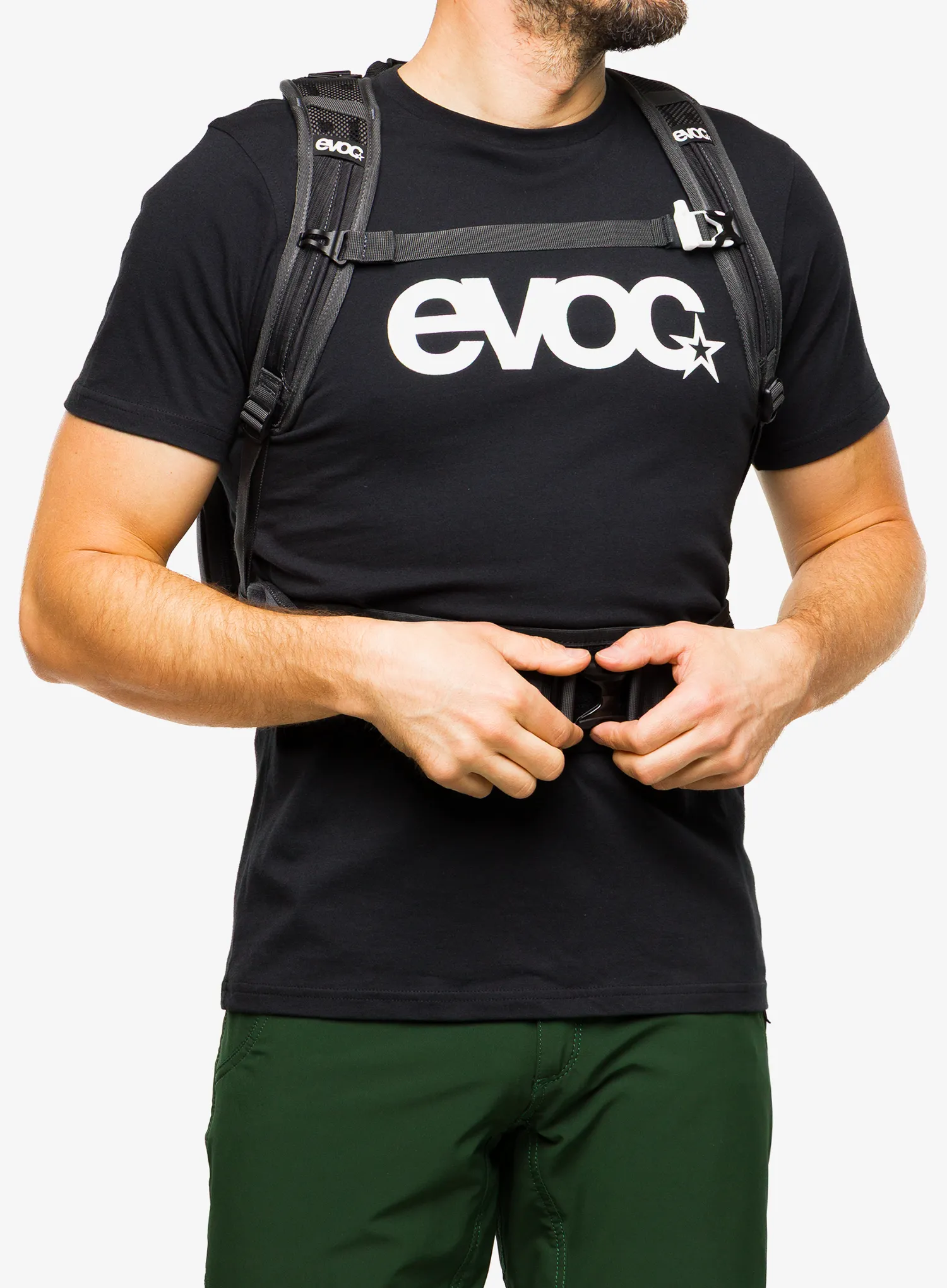 Batoh na kolo Evoc Stage Capture 16 - heather carbon grey