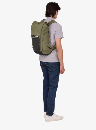 Batoh na kolo Thule Paramount Commuter Backpack 20L - soft green