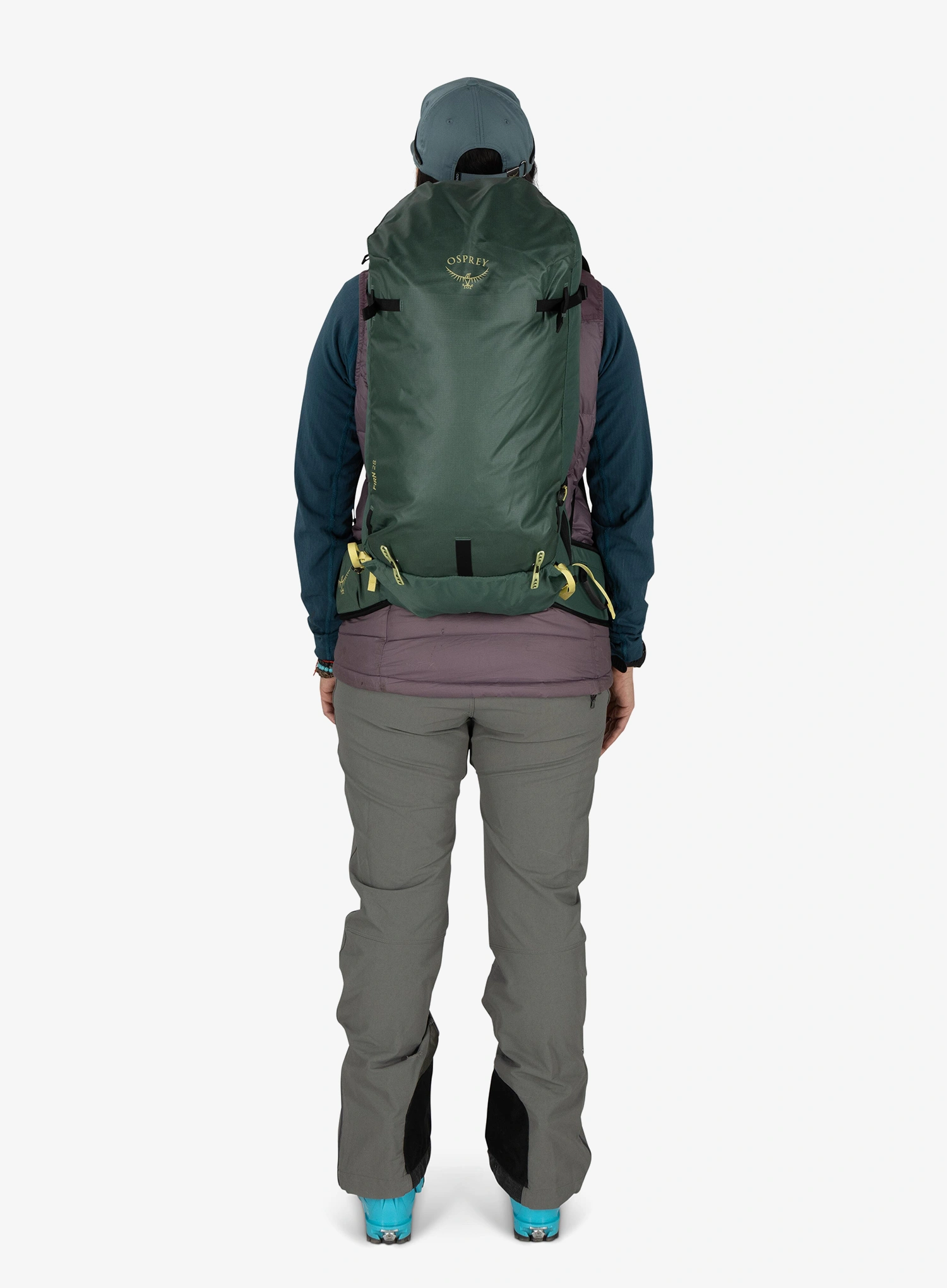 Skialpový batoh Osprey Firn 28 - tundra green