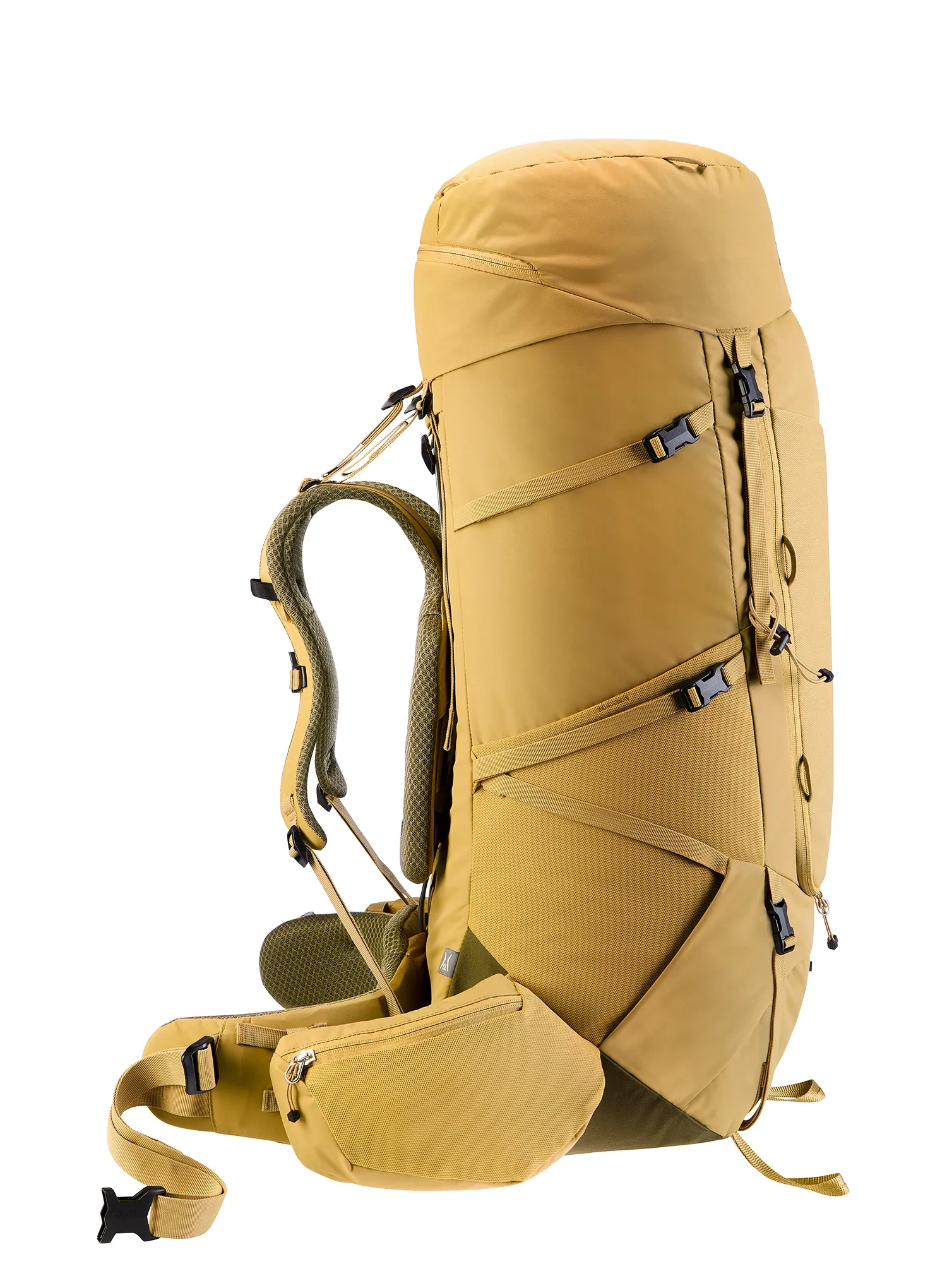 Dámský trekový batoh Deuter Aircontact Core 65 + 10 SL - savanna/nori