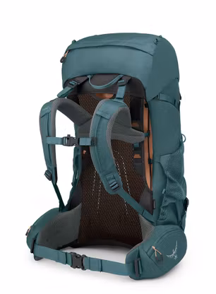 Dámský trekový batoh Osprey Renn 65 - cascade blue/melon orange