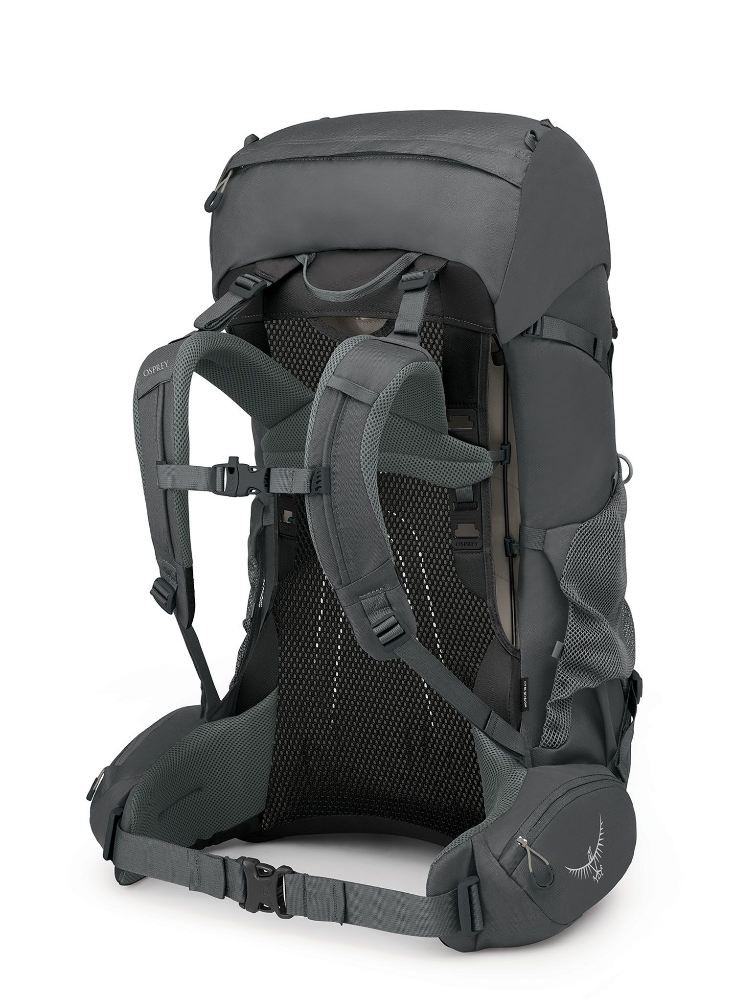 Dámský trekový batoh Osprey Renn 65 - dark charcoal/gray wolf