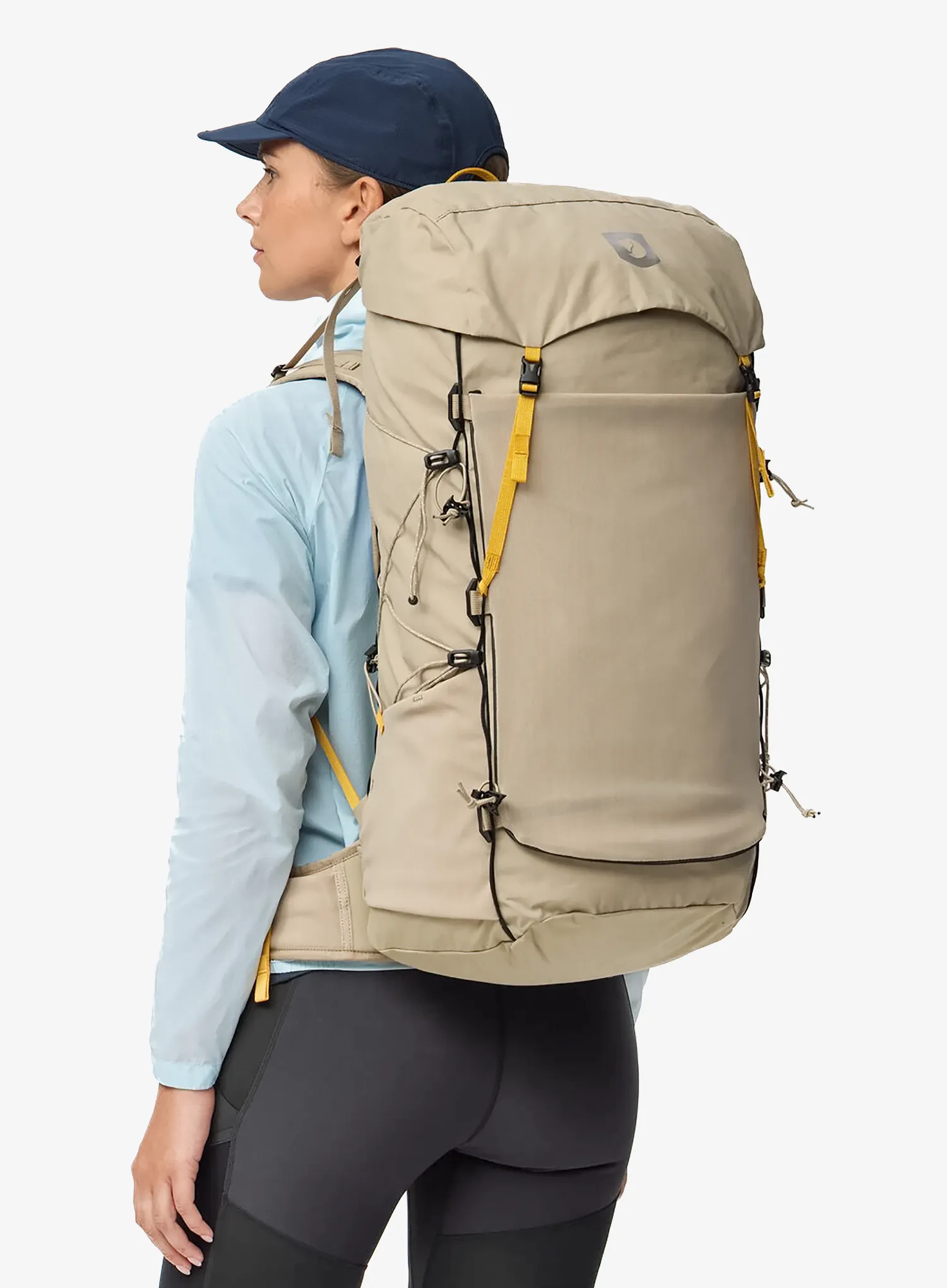 Trekový batoh Fjallraven Kajka X-Latt 45 - fossil
