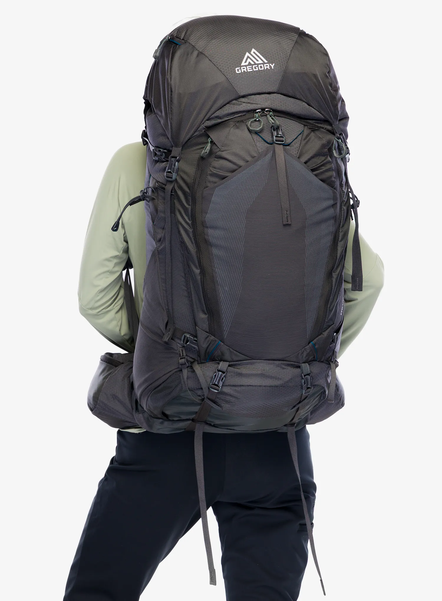 Dámský trekingový batoh Gregory Deva 60 - fog grey