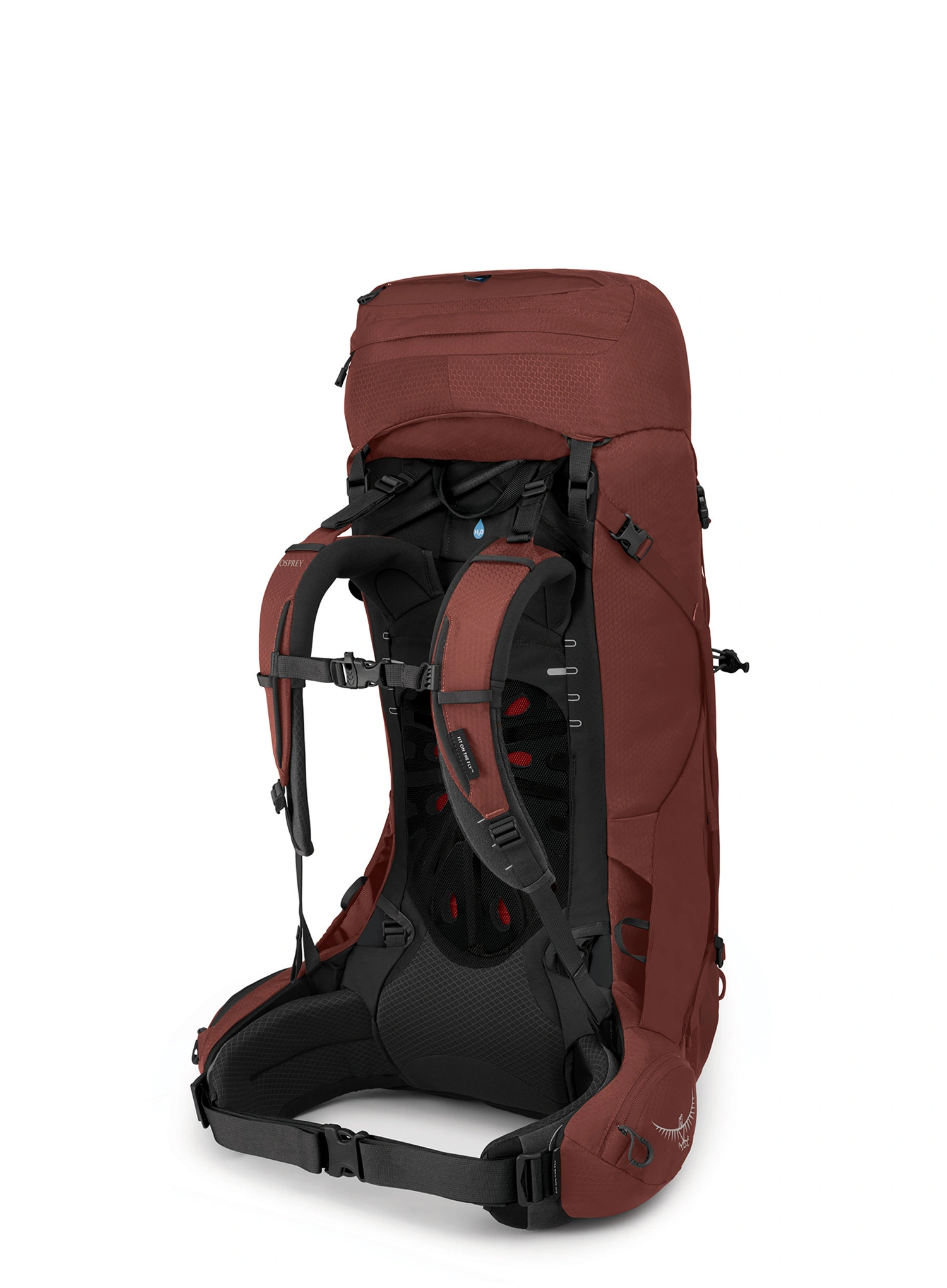Trekový batoh Osprey Aether 55 - deep acorn red