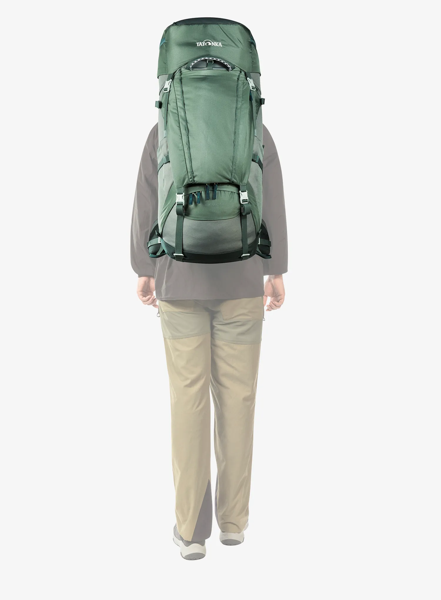 Trekový batoh Tatonka Yukon 50+10 - sage green