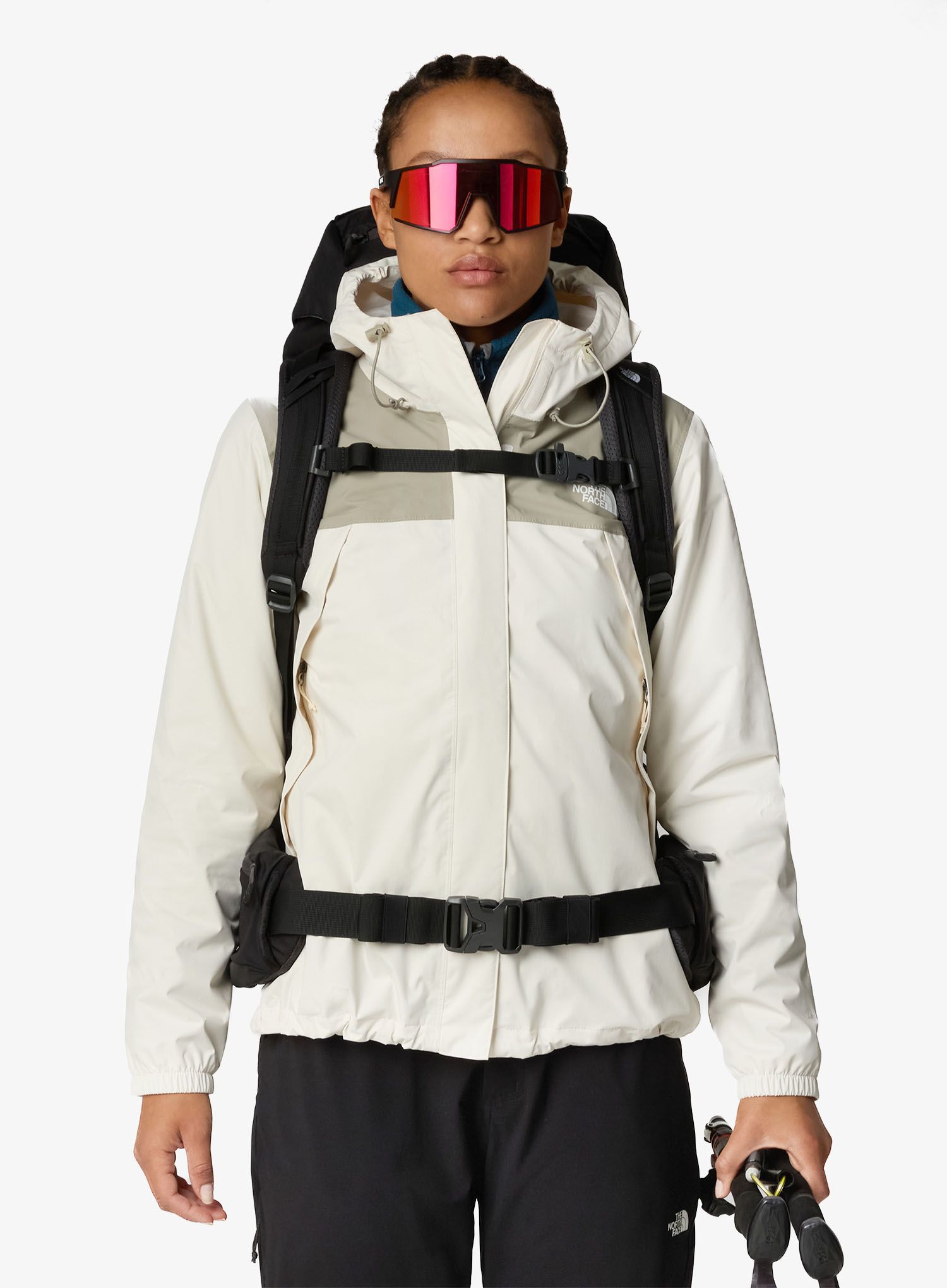 Trekový batoh The North Face Terra 55 - tnf blk/asphalt grey