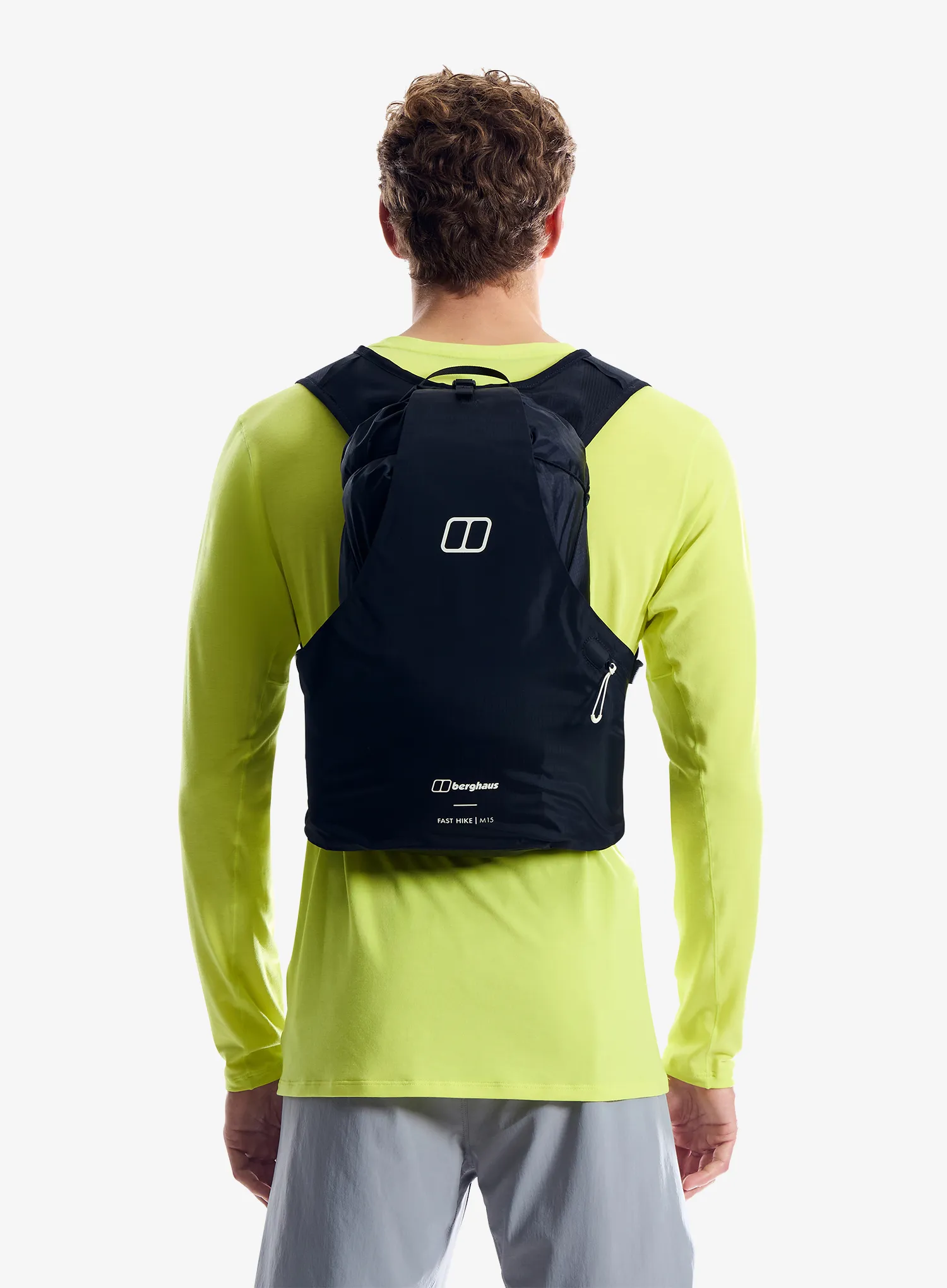 Turistický batoh Berghaus Fast Hike M15 Am - jet black