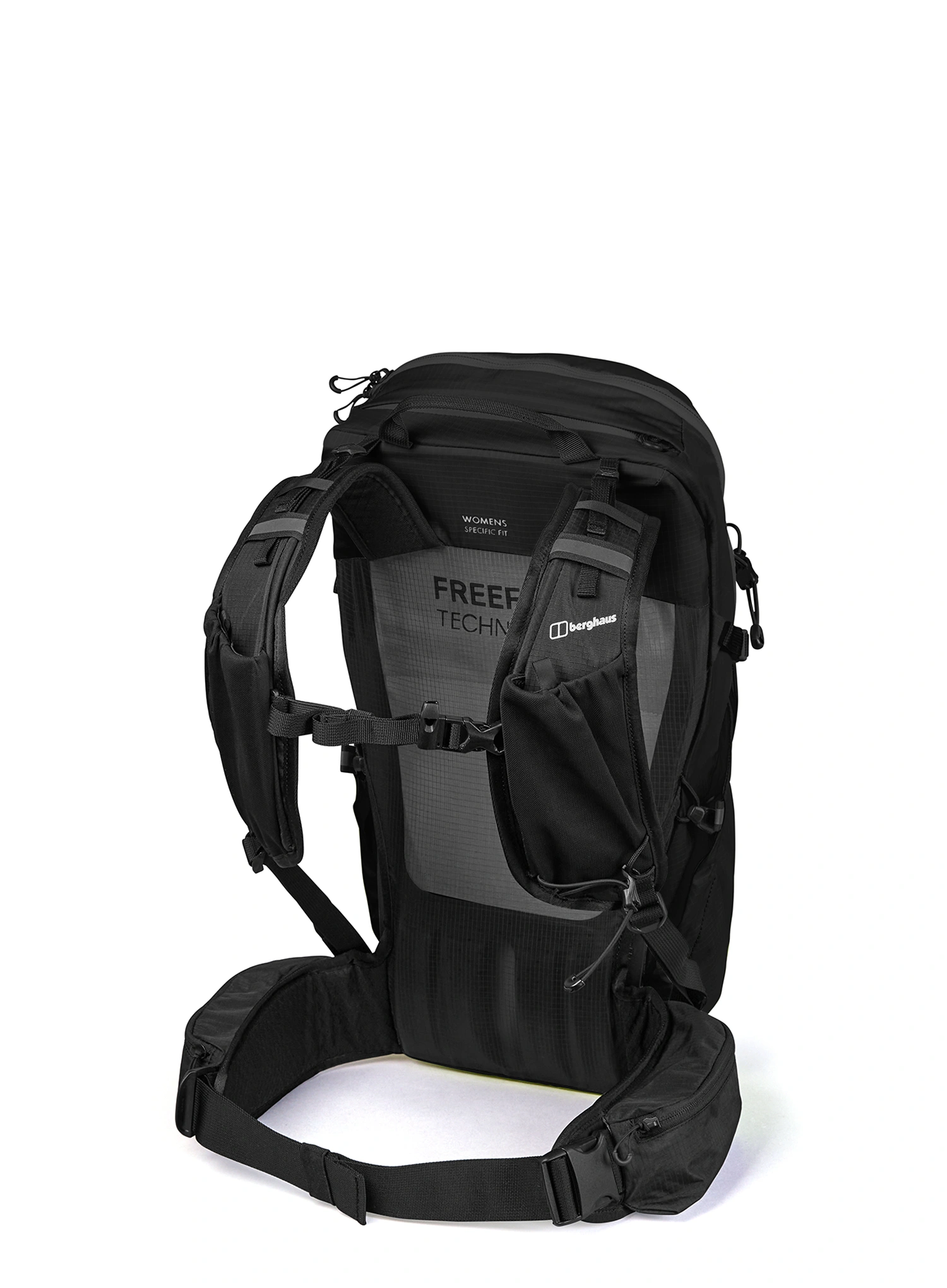 Dámský turistický batoh Berghaus Remote Hike F23 - jet black