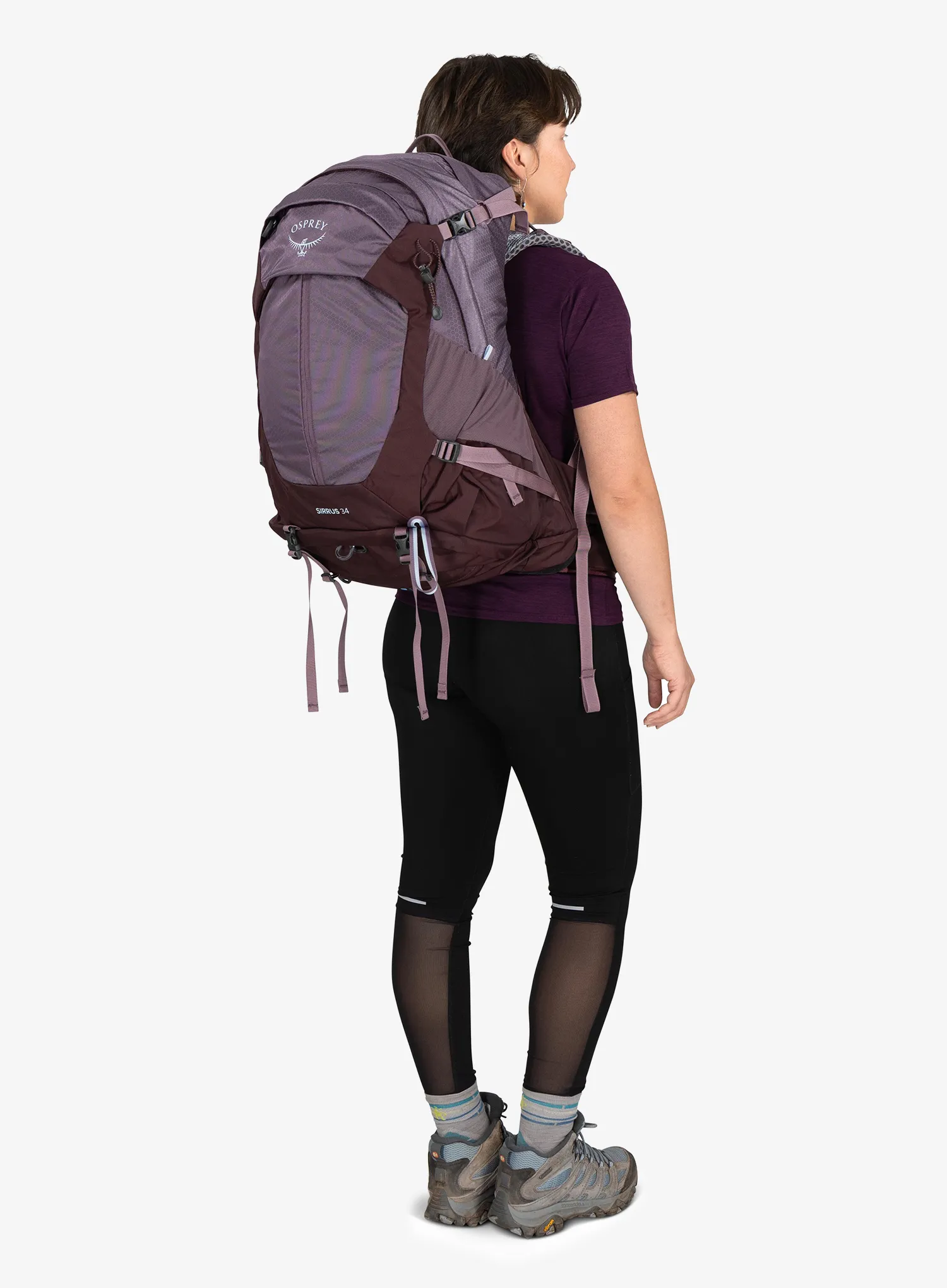 Dámský turistický batoh Osprey Sirrus 34 - purple dusk