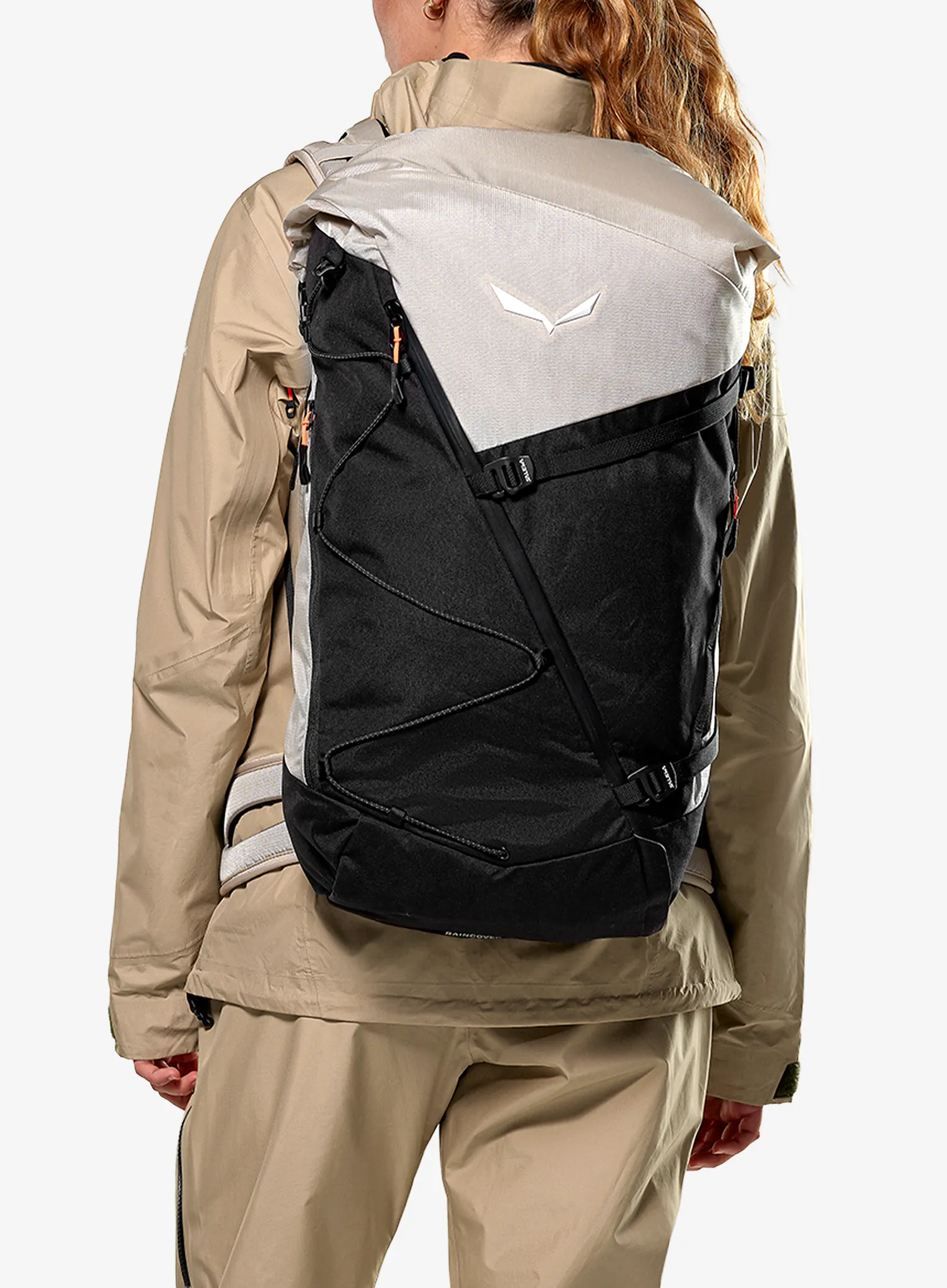 Dámský turistický batoh Salewa Puez 32+5L BP - black out/oatmeal