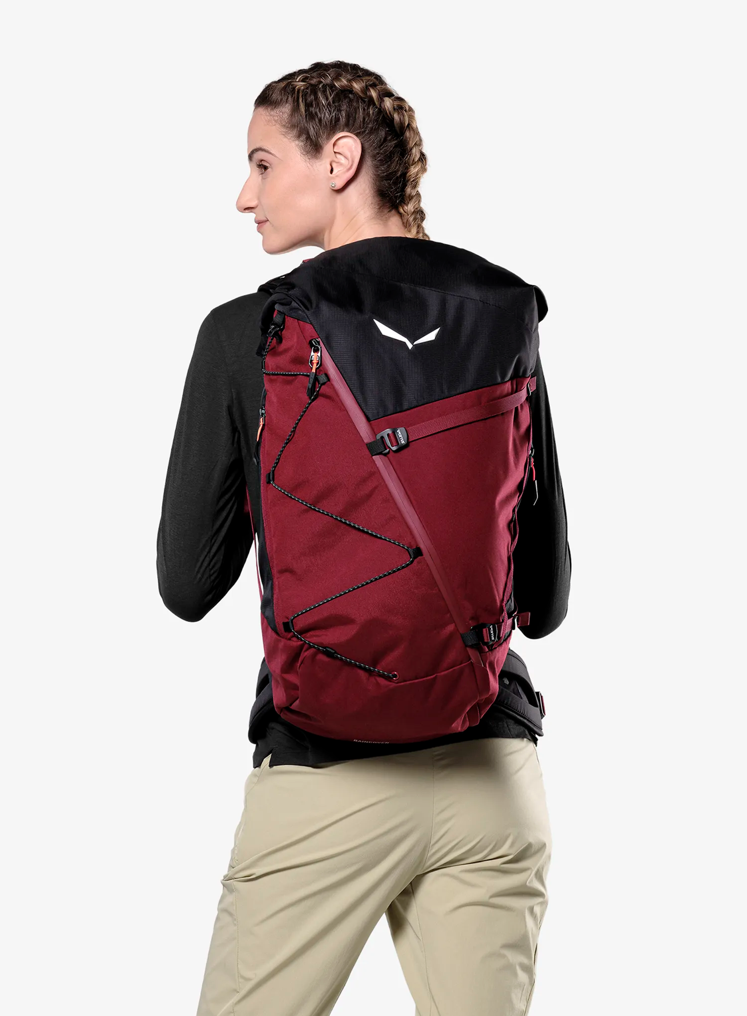 Dámský turistický batoh Salewa Puez 32+5L BP - syrah/black out