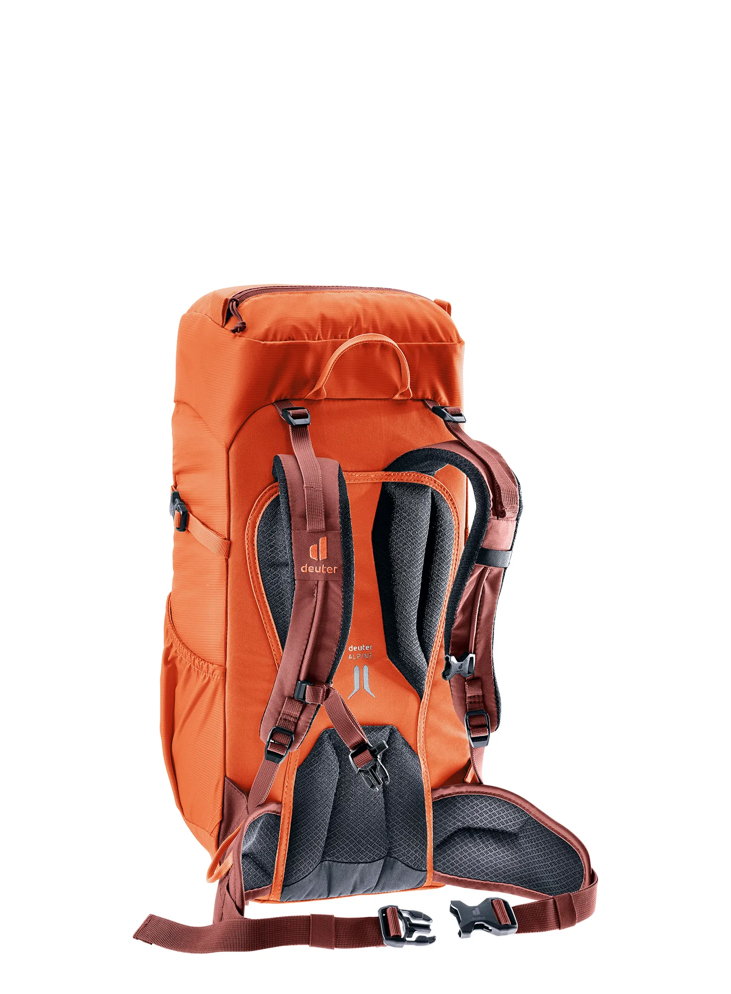 Dětský turistický batoh Deuter Climber 22 - papaya/redwood