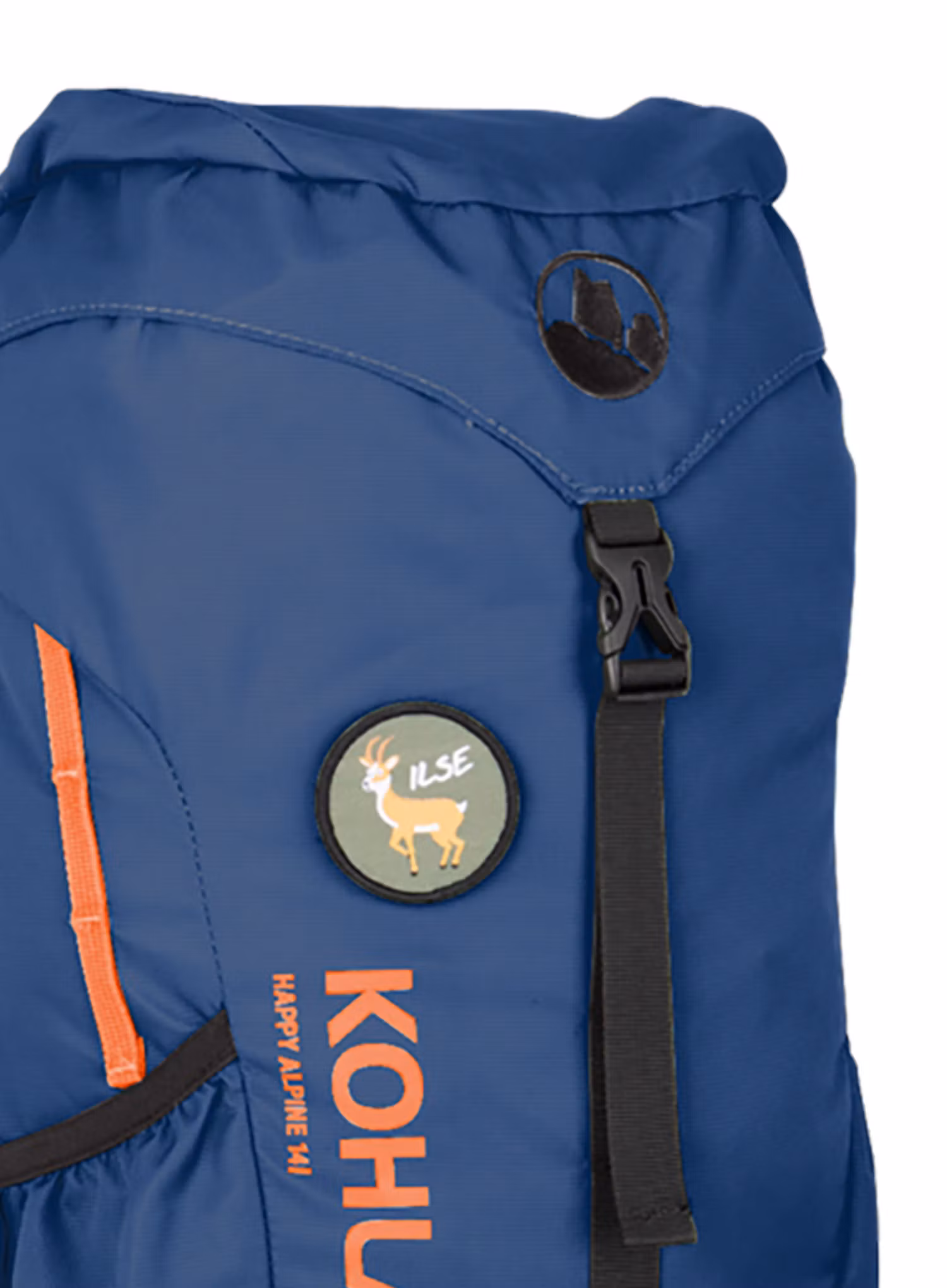 Dětský turistický batoh Kohla Happy Alpine 14L - navy peony/red orange