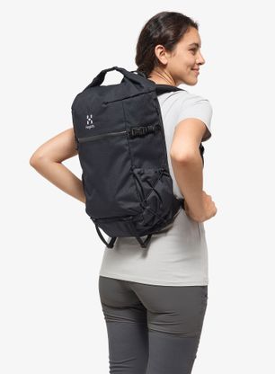 Turistický batoh Haglofs Ardos Rolltop 22 - true black
