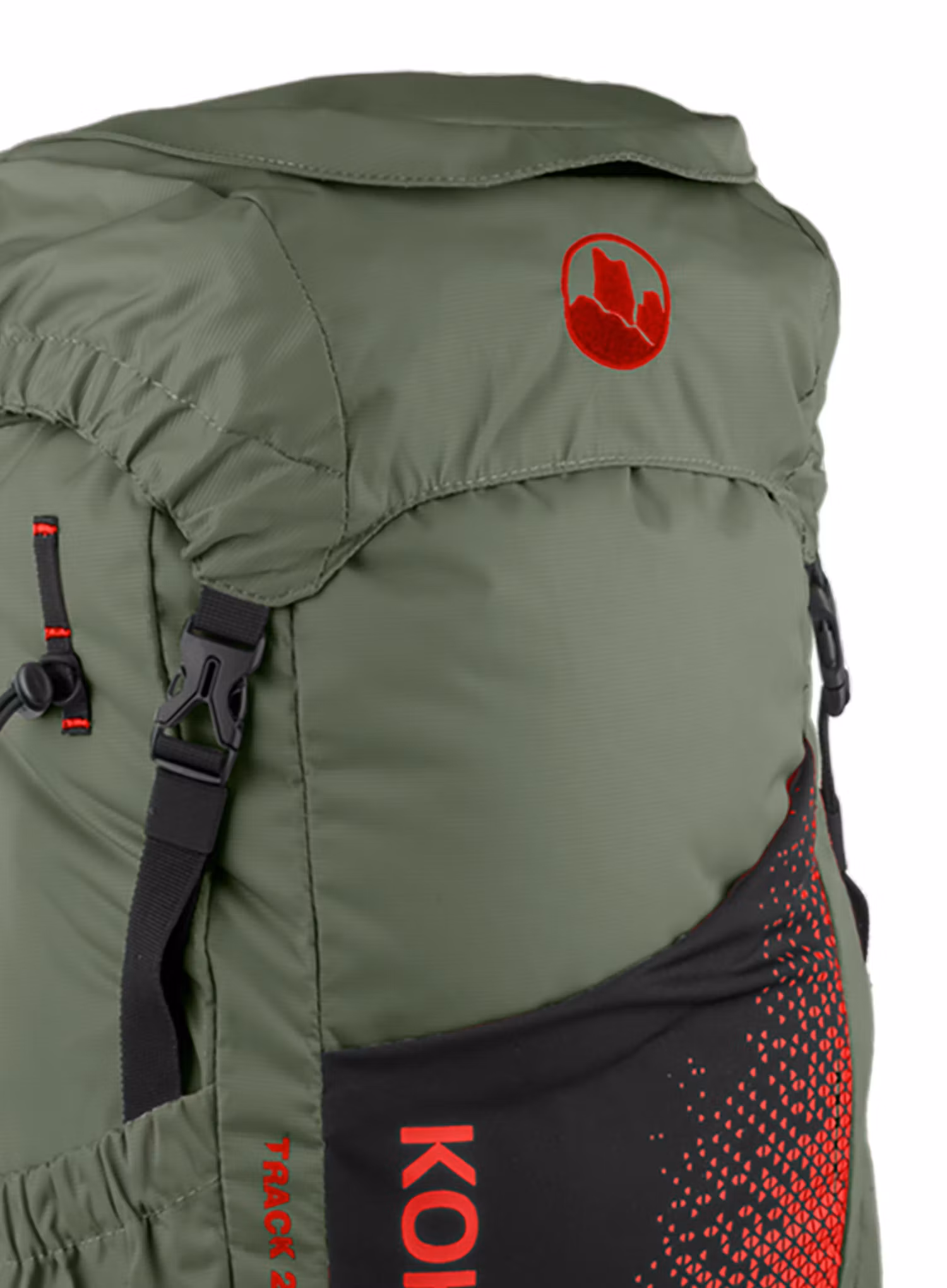 Turistický batoh Kohla Track 23L - bronze green/scarlet/caviar