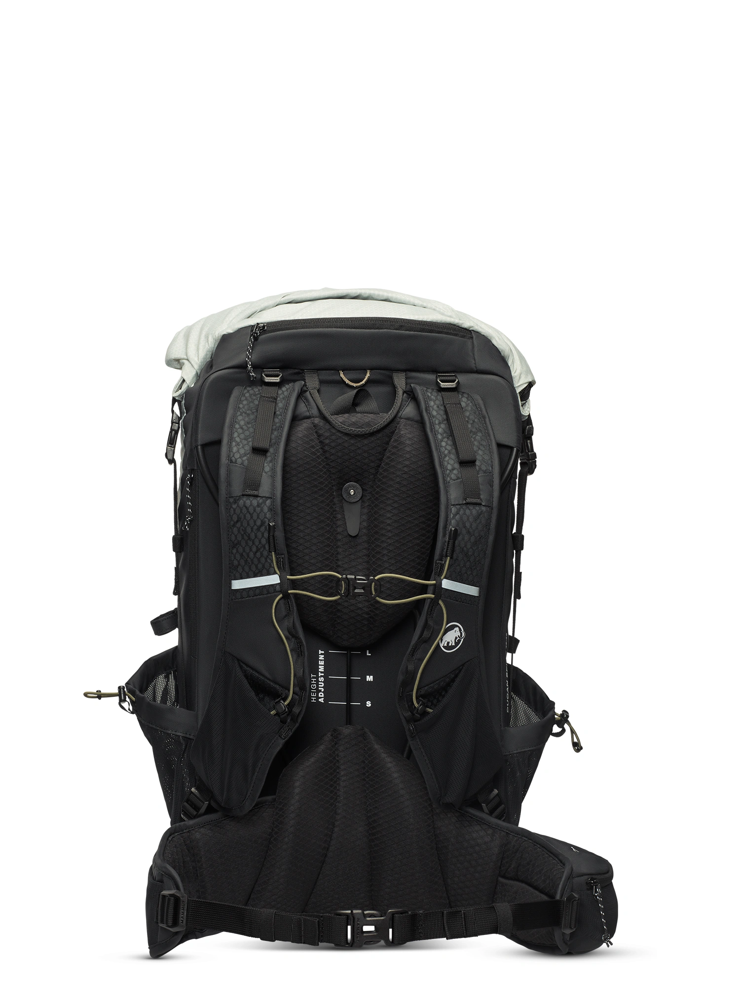 Turistický batoh Mammut Ducan Spine 28-35 - silver sage/black