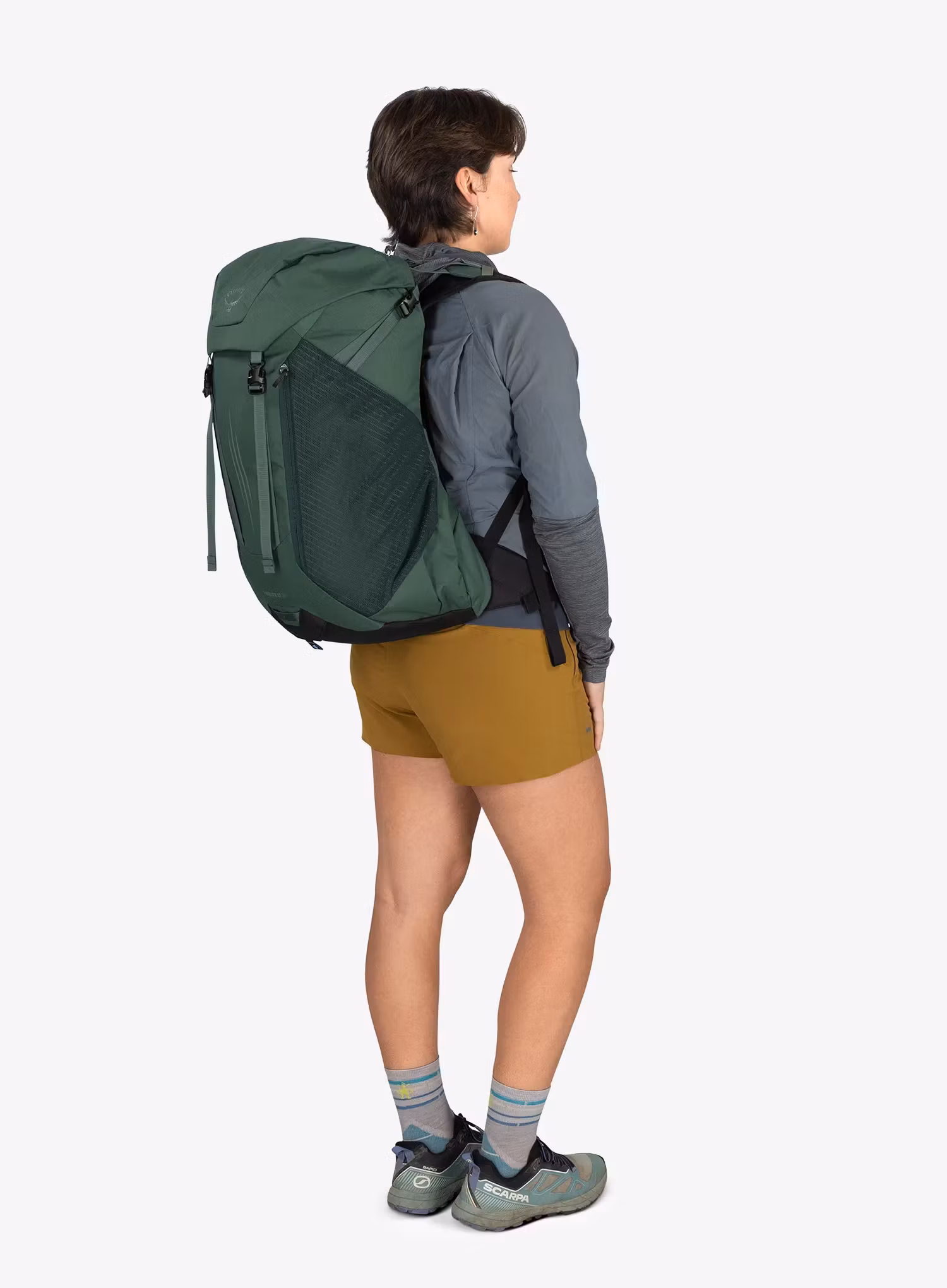 Turistický batoh Osprey Hikelite LT 30 - tundra green