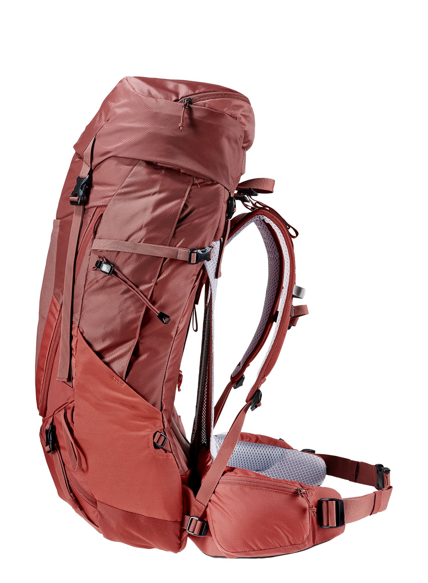 Dámský trekingový batoh Deuter Futura Air Trek 45 + 10 SL - redwood