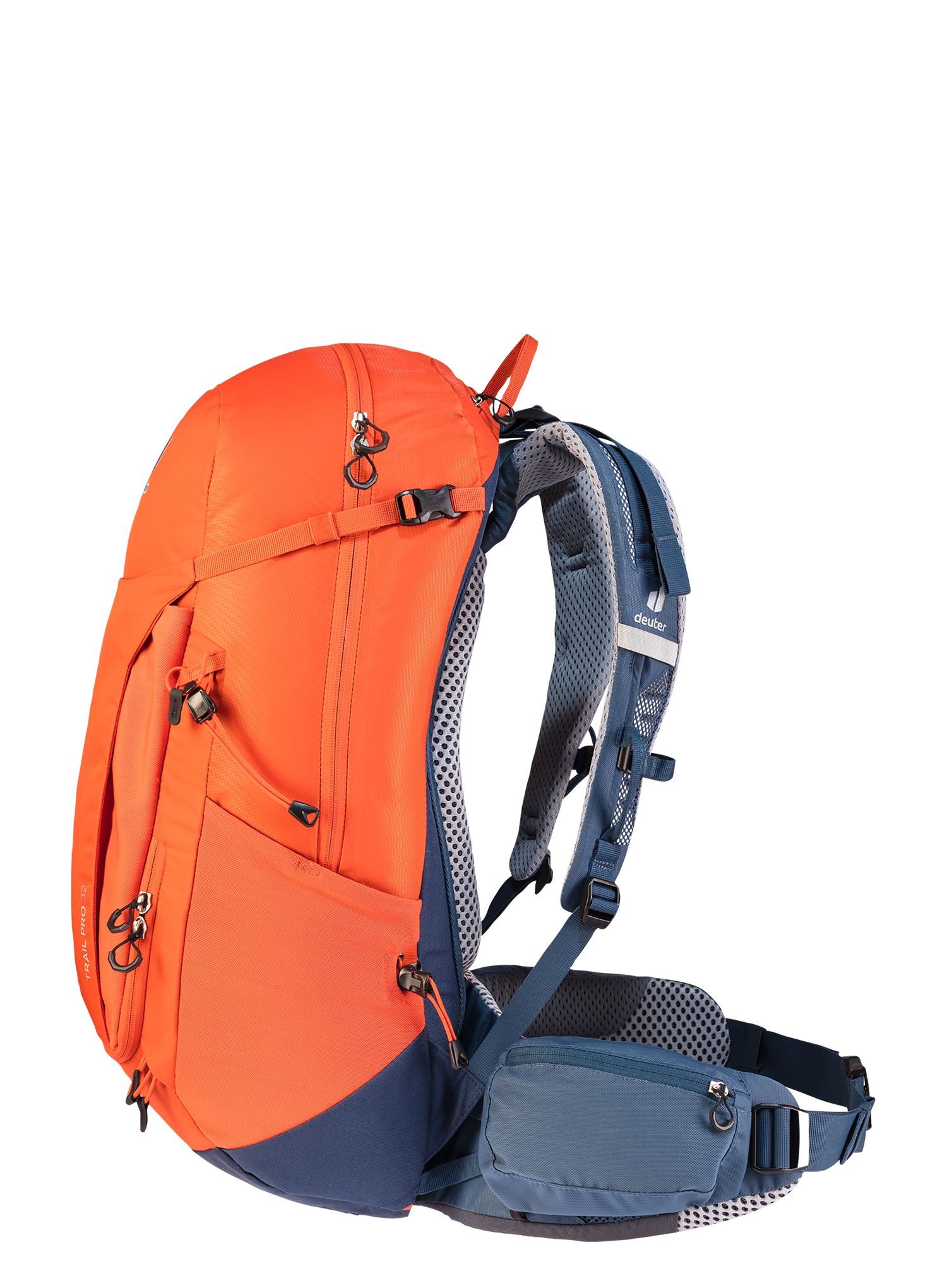 Turistický batoh Deuter Trail Pro 32 - paprika/marine