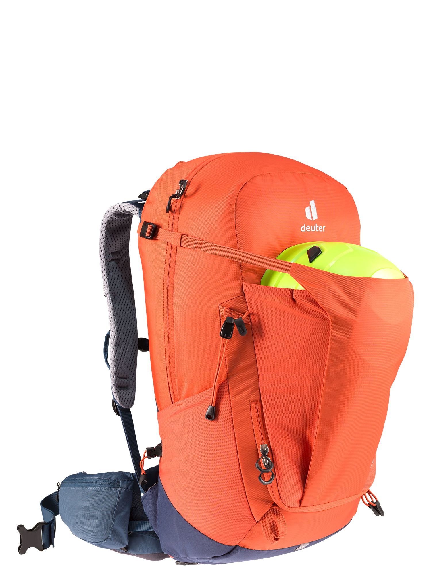 Turistický batoh Deuter Trail Pro 32 - paprika/marine