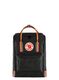 Batoh Fjallraven Kanken Rainbow - black/rainbow pattern