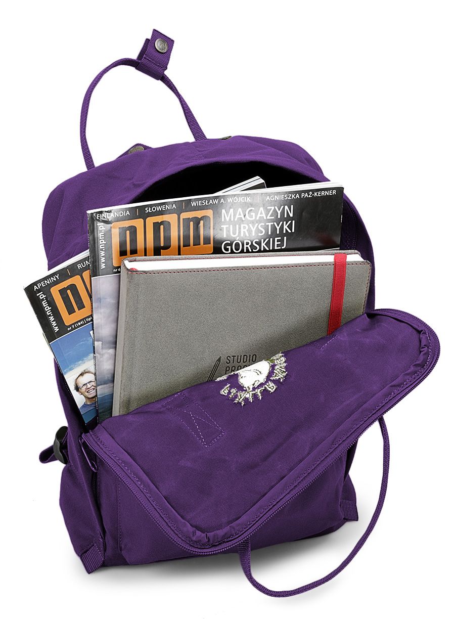 Městský batoh Fjallraven Re-Kanken - deep violet