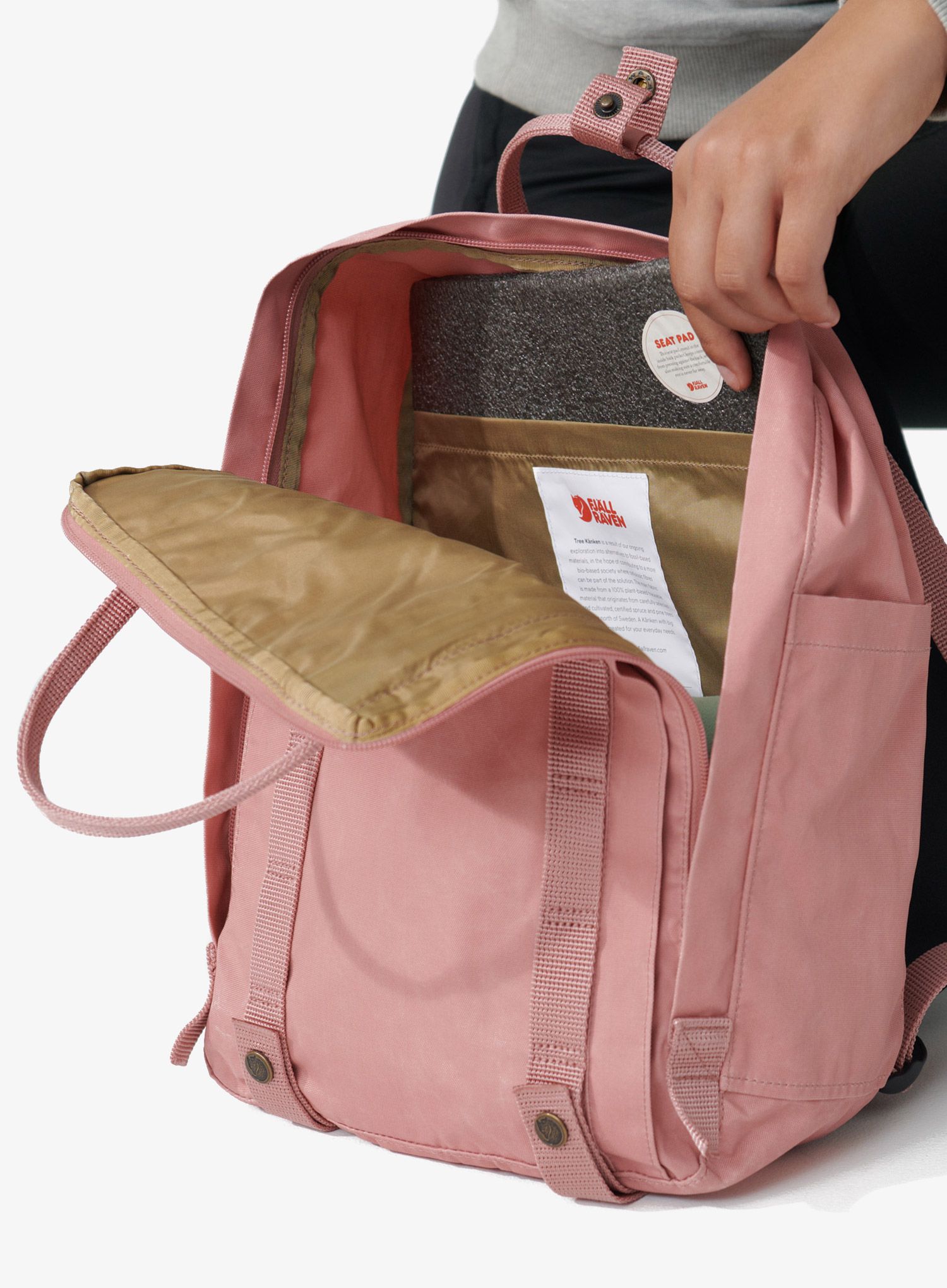 Městský batoh Fjallraven Tree-Kanken - lilac pink