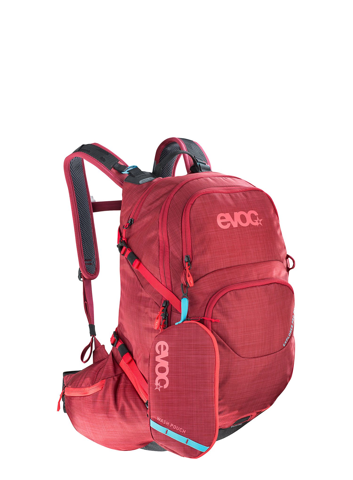 Cyklistický batoh Evoc Explorer Pro 26 - heather ruby