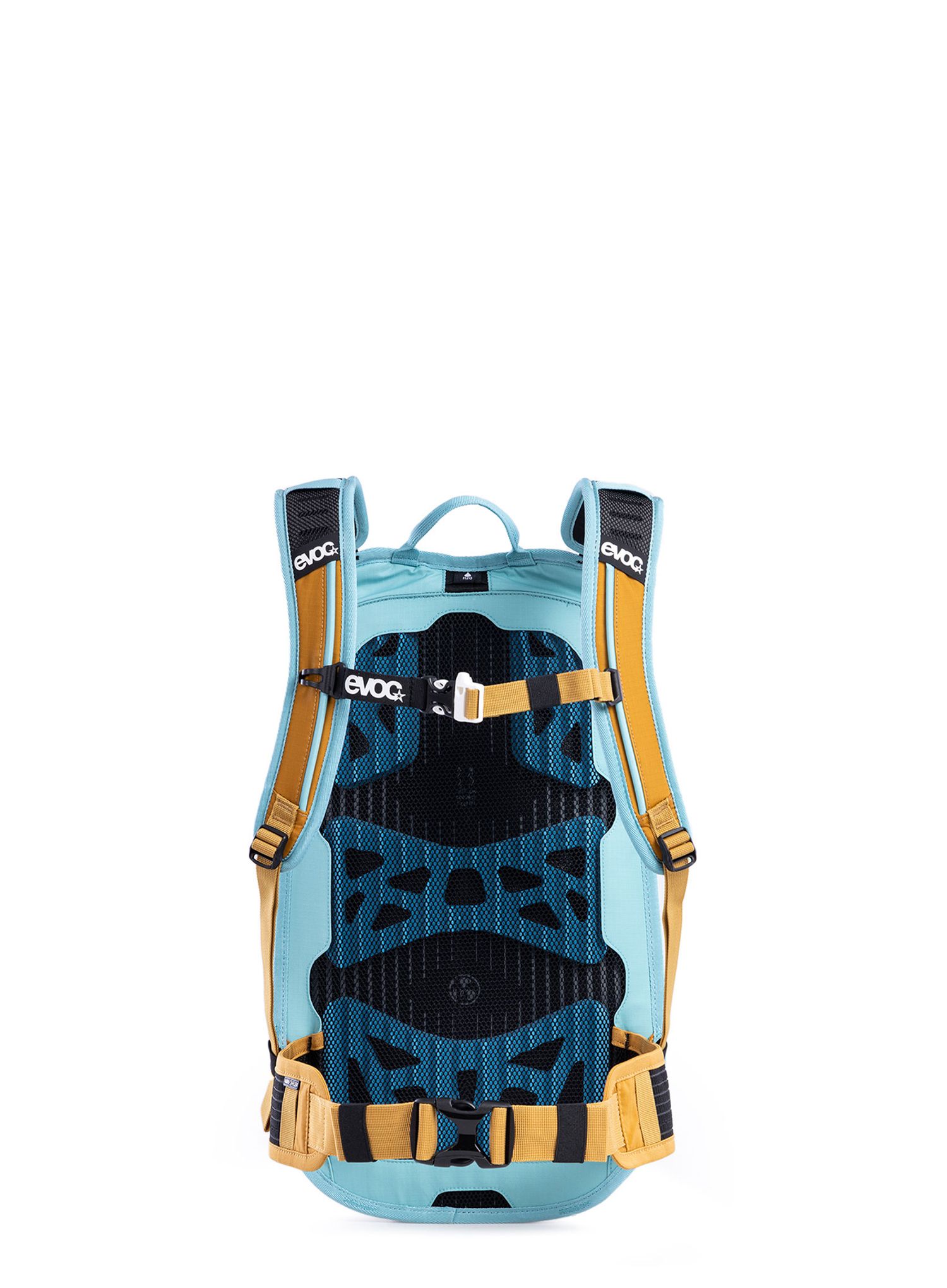 Cyklistický batoh Evoc Stage 12 - aqua blue/loam
