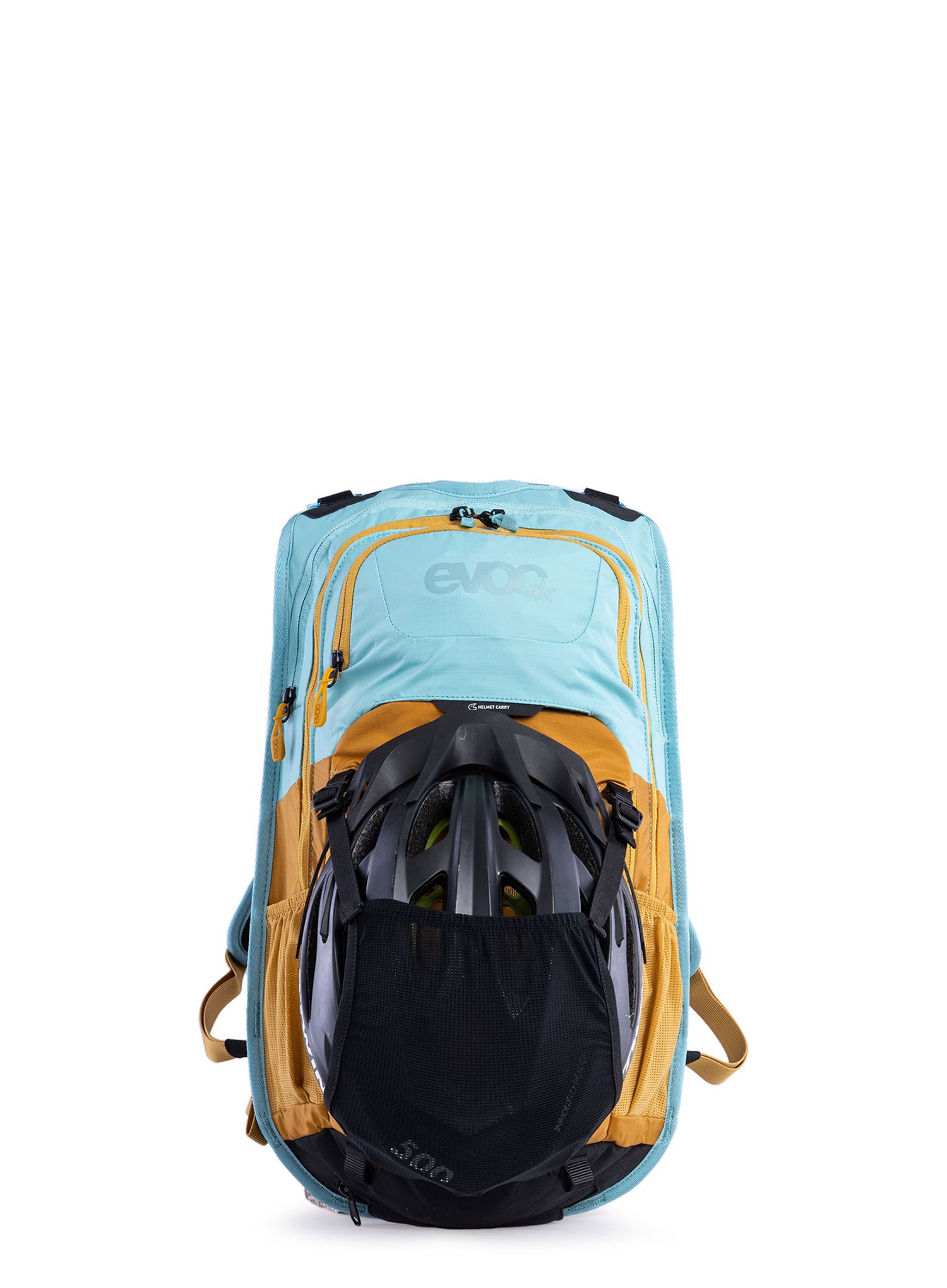 Cyklistický batoh Evoc Stage 12 - aqua blue/loam