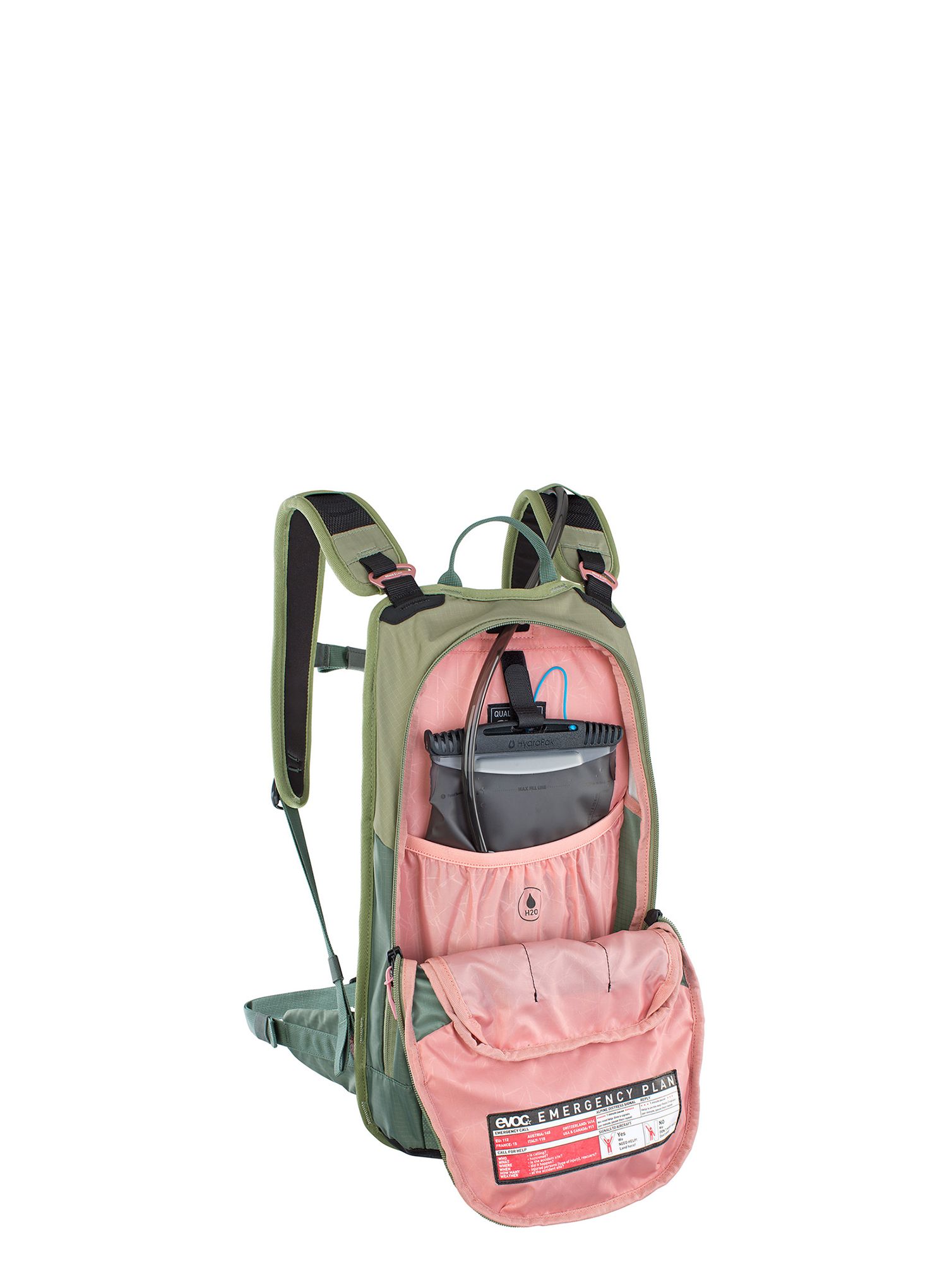 Cyklistický batoh Evoc Stage 6 - light olive/olive