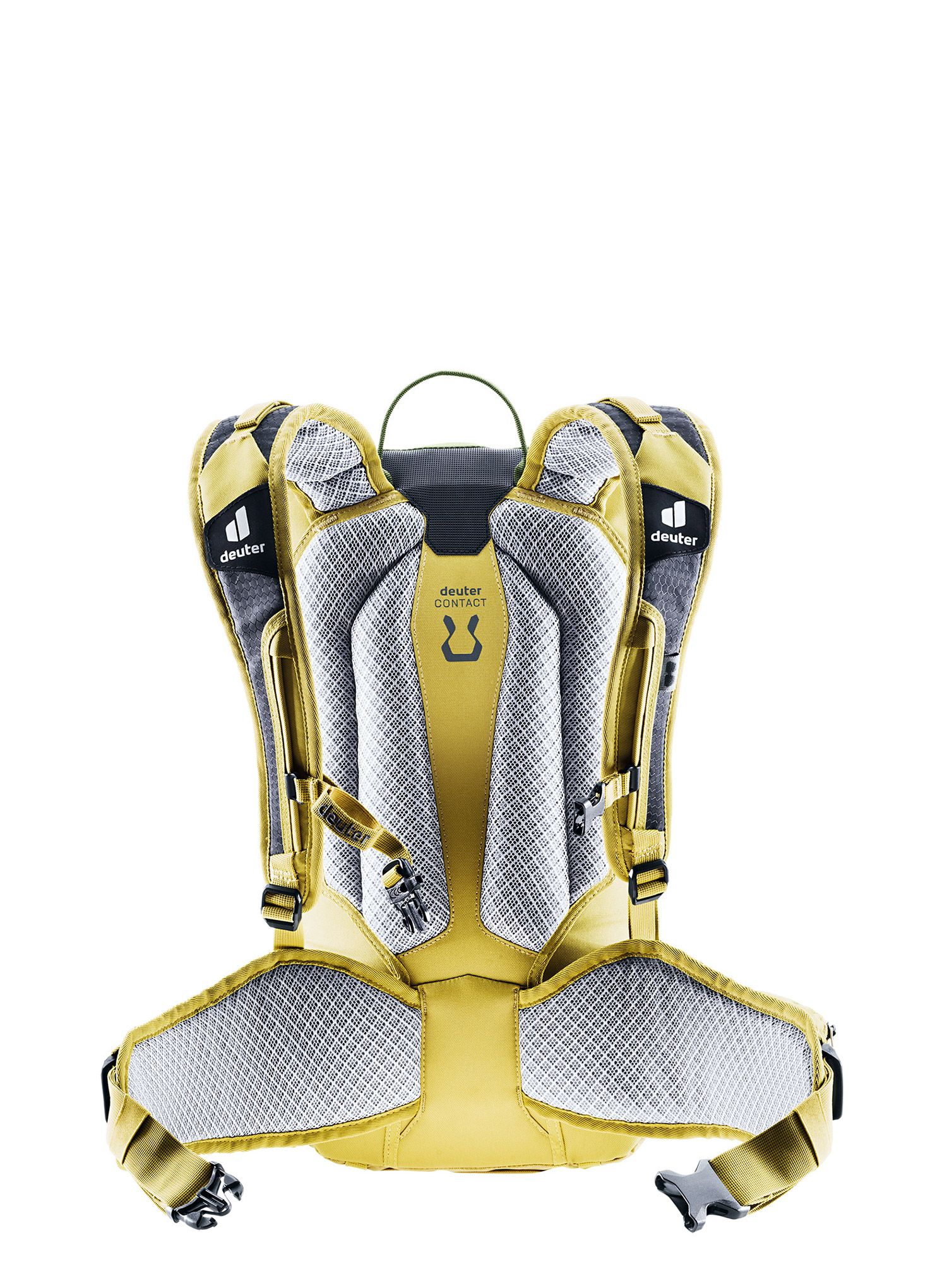 Cyklistický batoh Deuter Attack 20 - khaki/turmeric