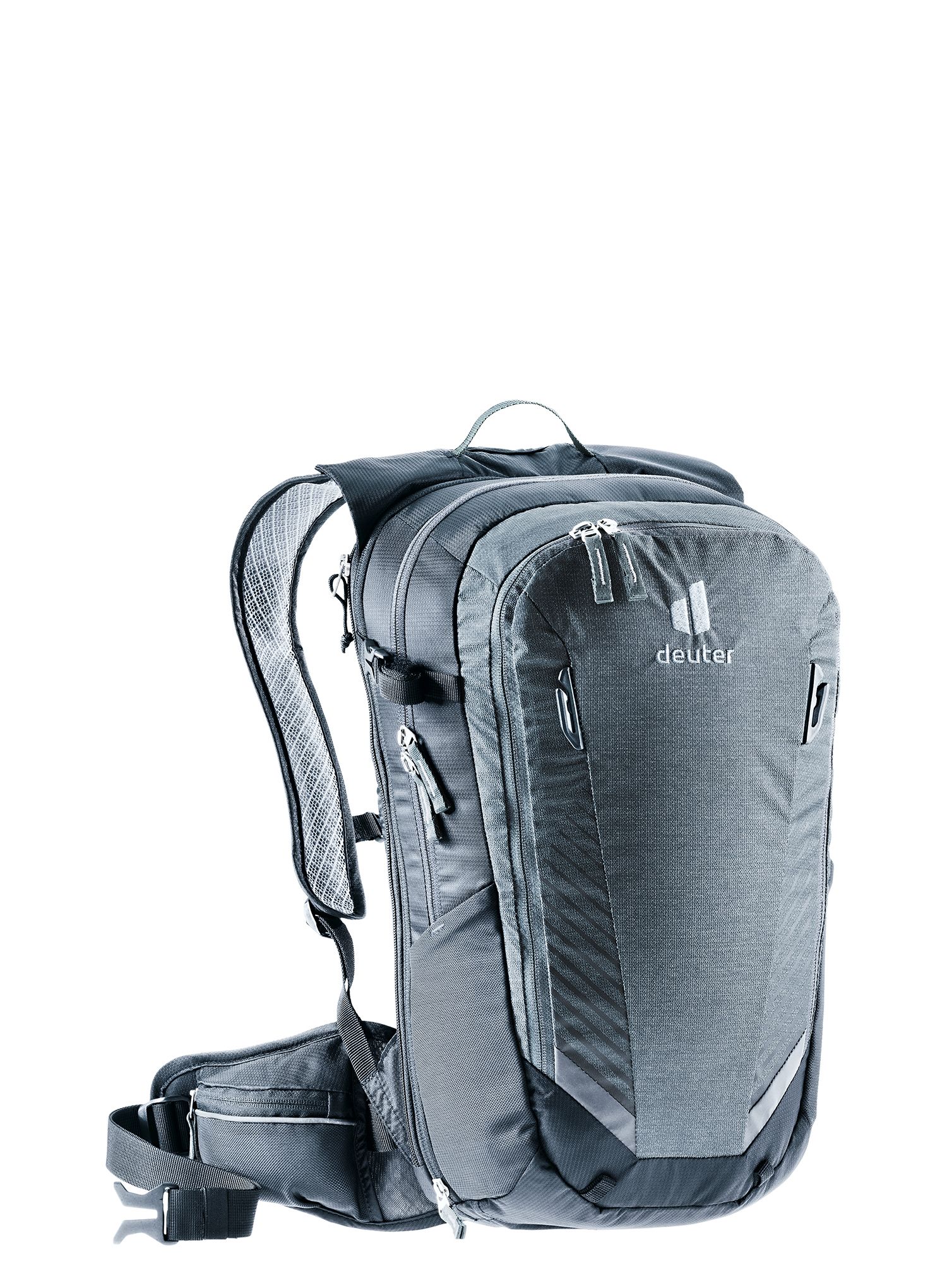Cyklistický batoh Deuter Compact EXP 14 - graphite/black