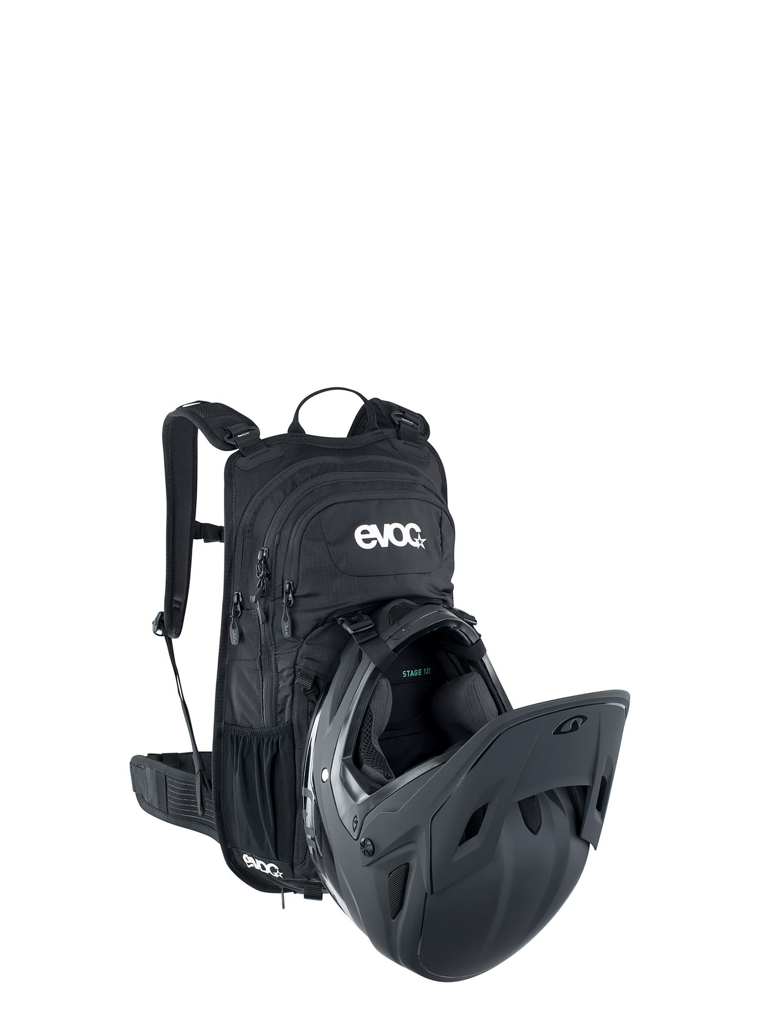 Cyklistický batoh Evoc Stage 12 - black