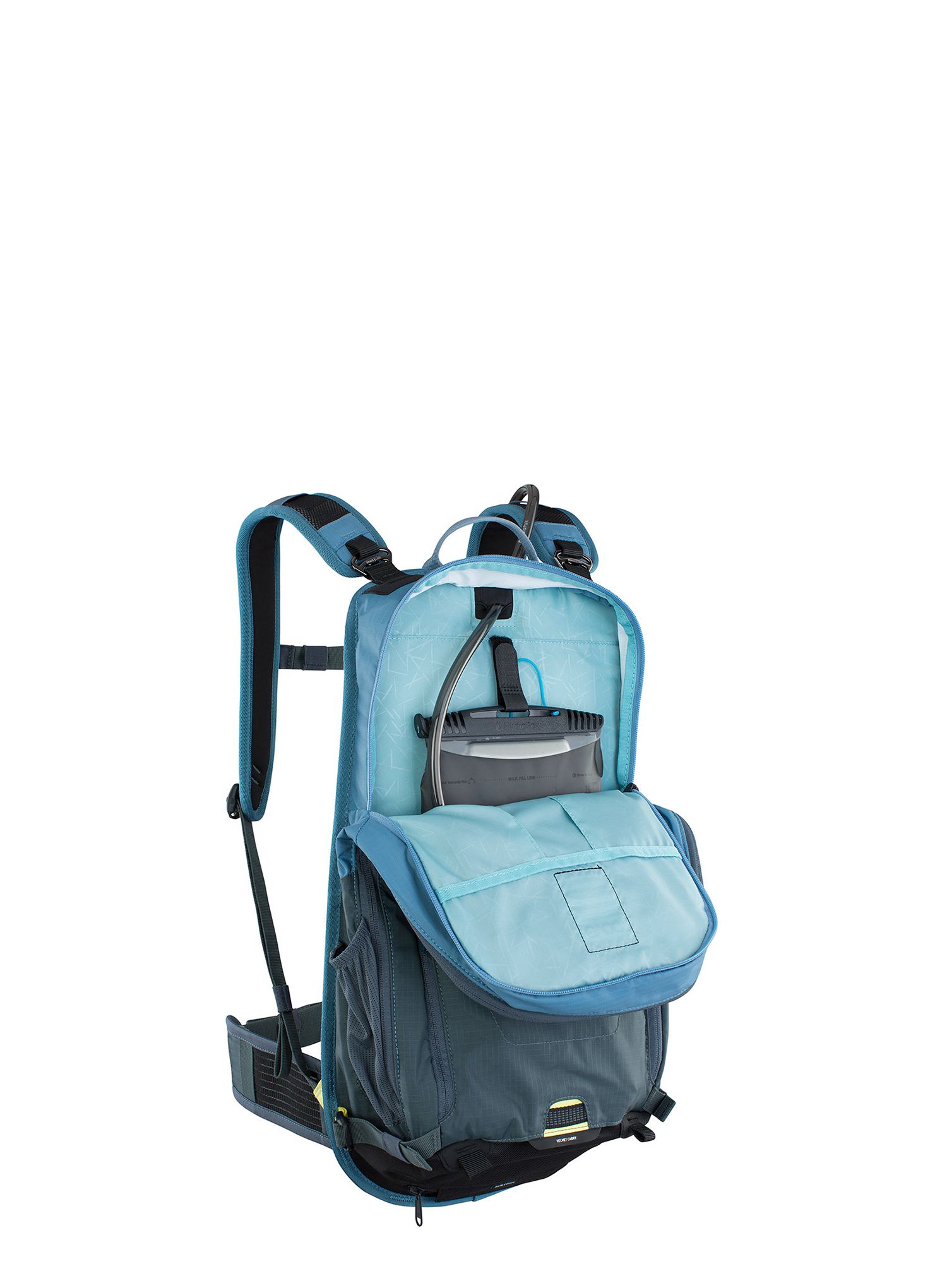 Cyklistický batoh Evoc Stage 18 - copen blue/slate
