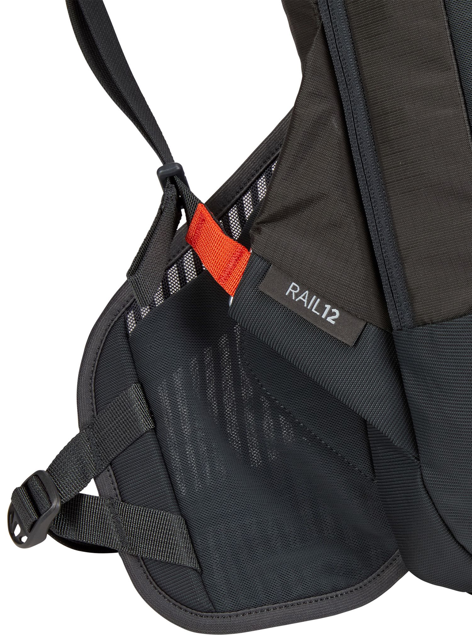 Cyklistický batoh Thule Rail Bike Hydration 12L - obsidian