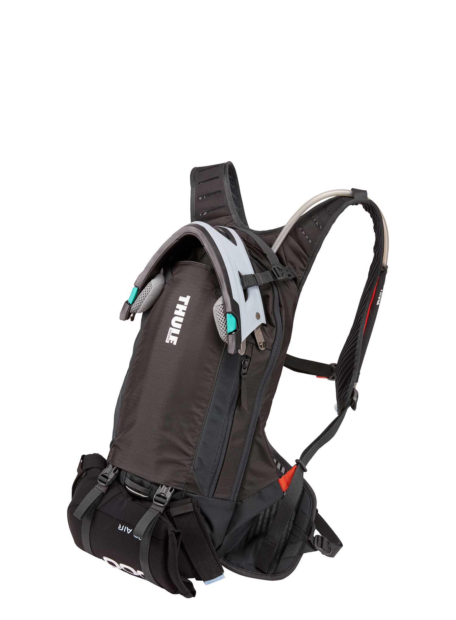 Cyklistický batoh Thule Rail Bike Hydration 12L - obsidian
